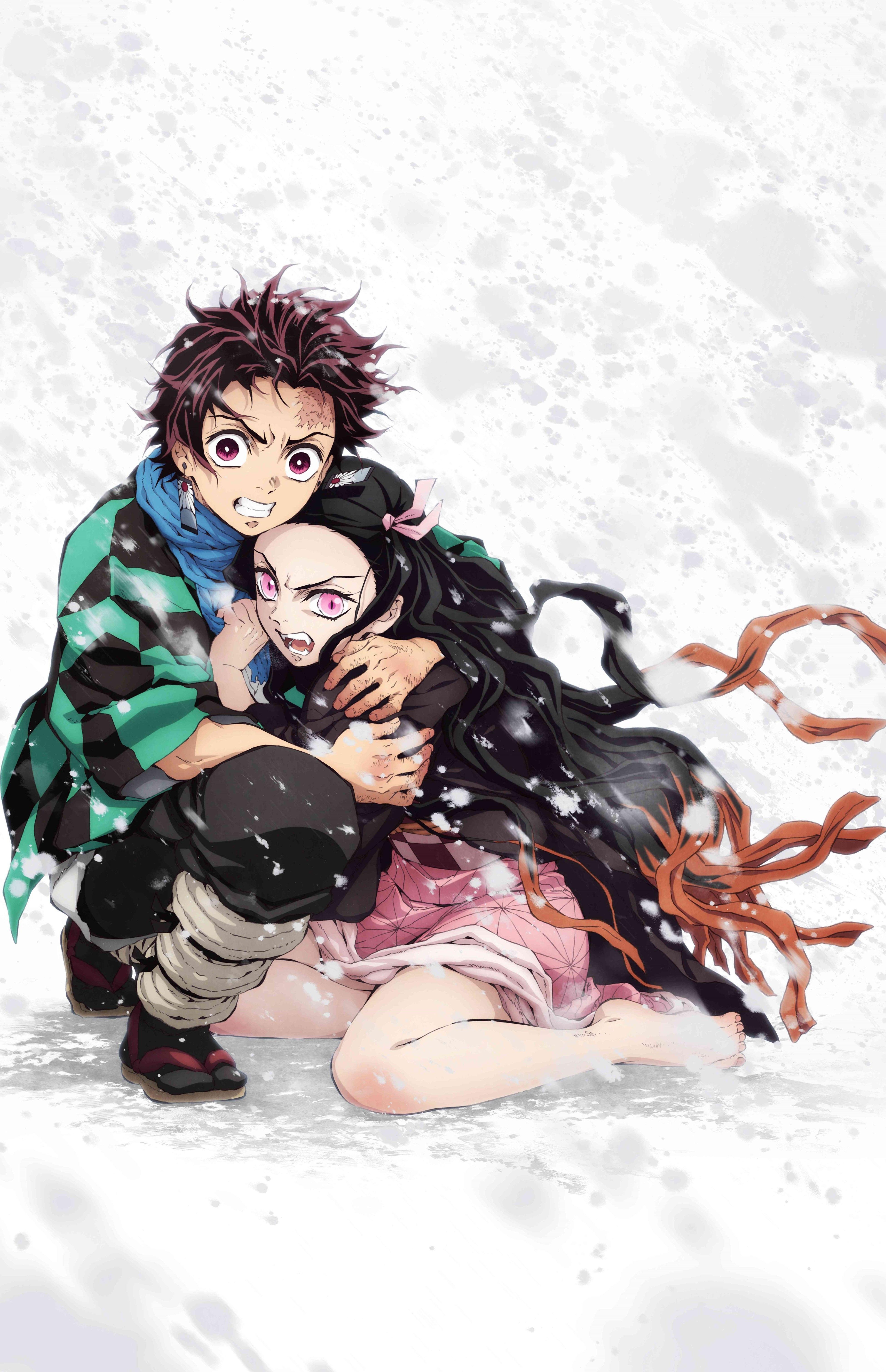 Demon Slayer, Kimetsu No Yaiba, Anime, Galerie, Scan, 3910x6050 4K Handy