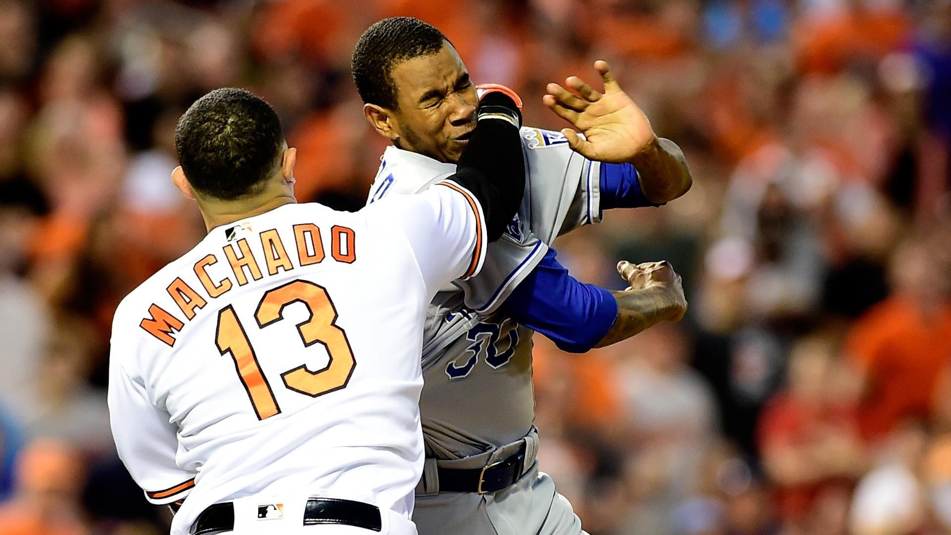 Manny Machado, MLB Strafen, Yordano Ventura, Baseball, 1920x1080 Full HD Desktop