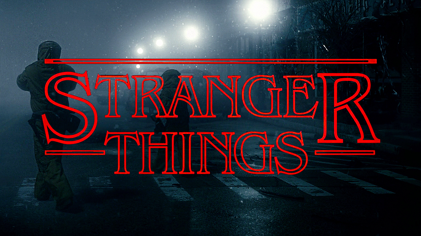 Stranger Things, Netflix, Hintergrundbild, Serie, Spannung, 1370x770 HD Desktop