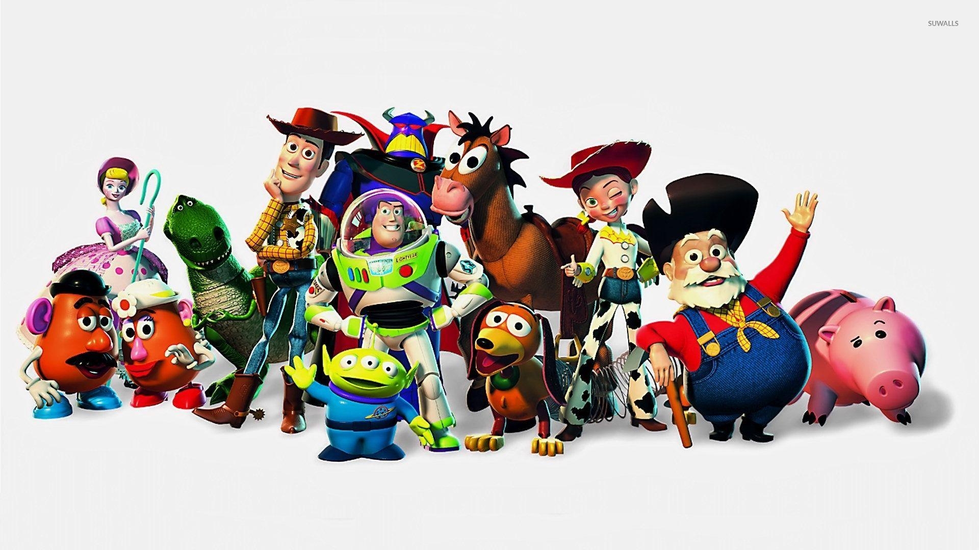 Toy Story 2, Cartoon, Pixar, Film, Hintergrund, 1920x1080 Full HD Desktop