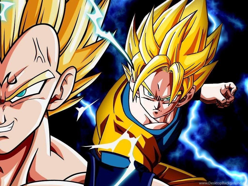 Majin Vegeta, Goku, Anime, Dragon Ball Z, Vergleich, 1030x770 HD Desktop