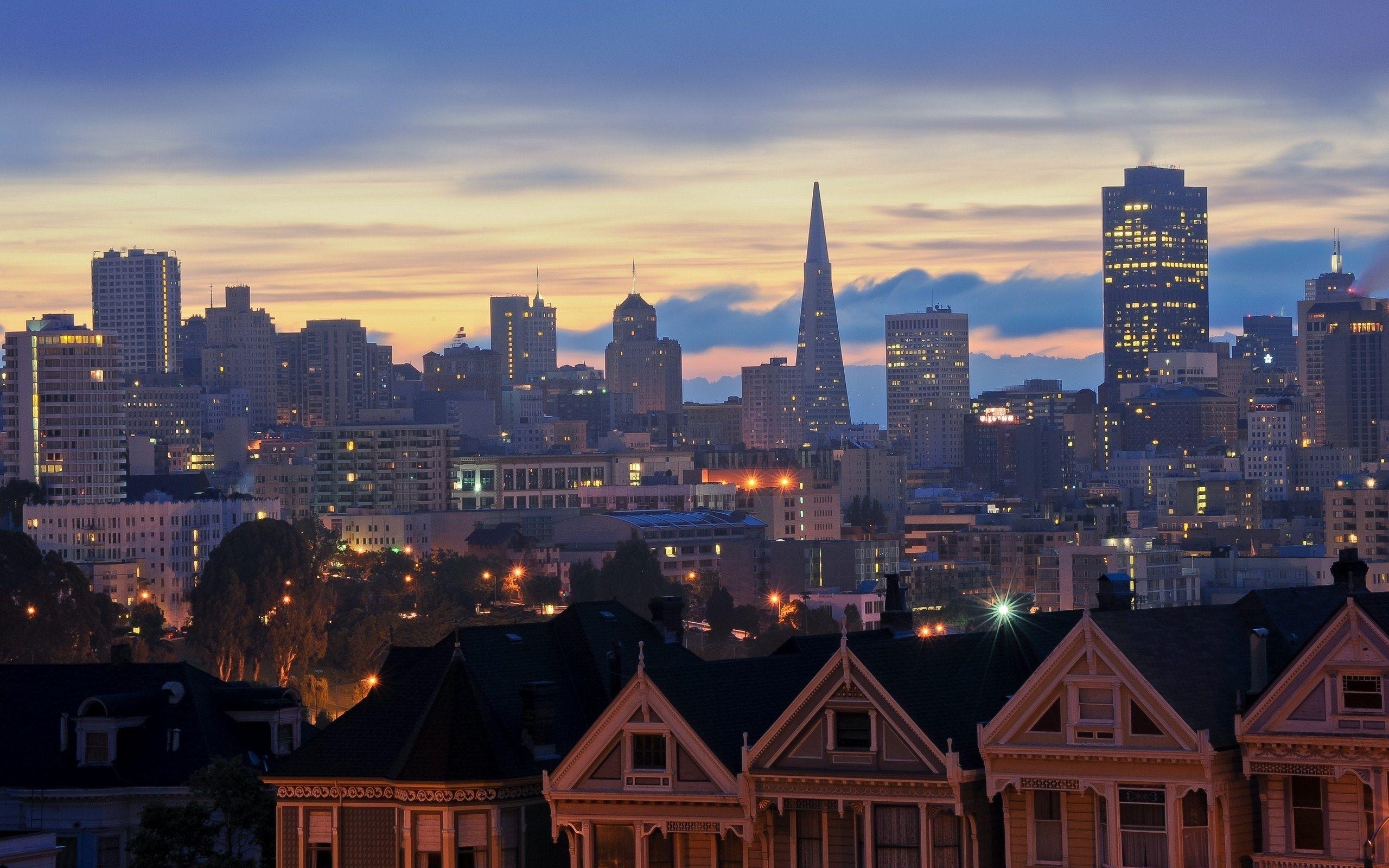 San Francisco, Reisen, Atmospäre, Stadtbild, Cafe-Kultur, 2560x1600 HD Desktop