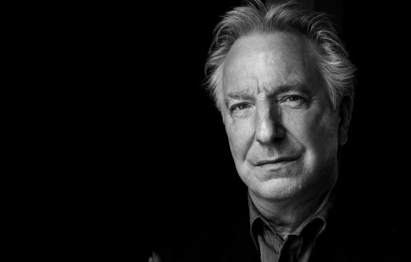 Alan Rickman, Porträt, Schauspieler, Desktop, Bild, 1340x850 HD Desktop