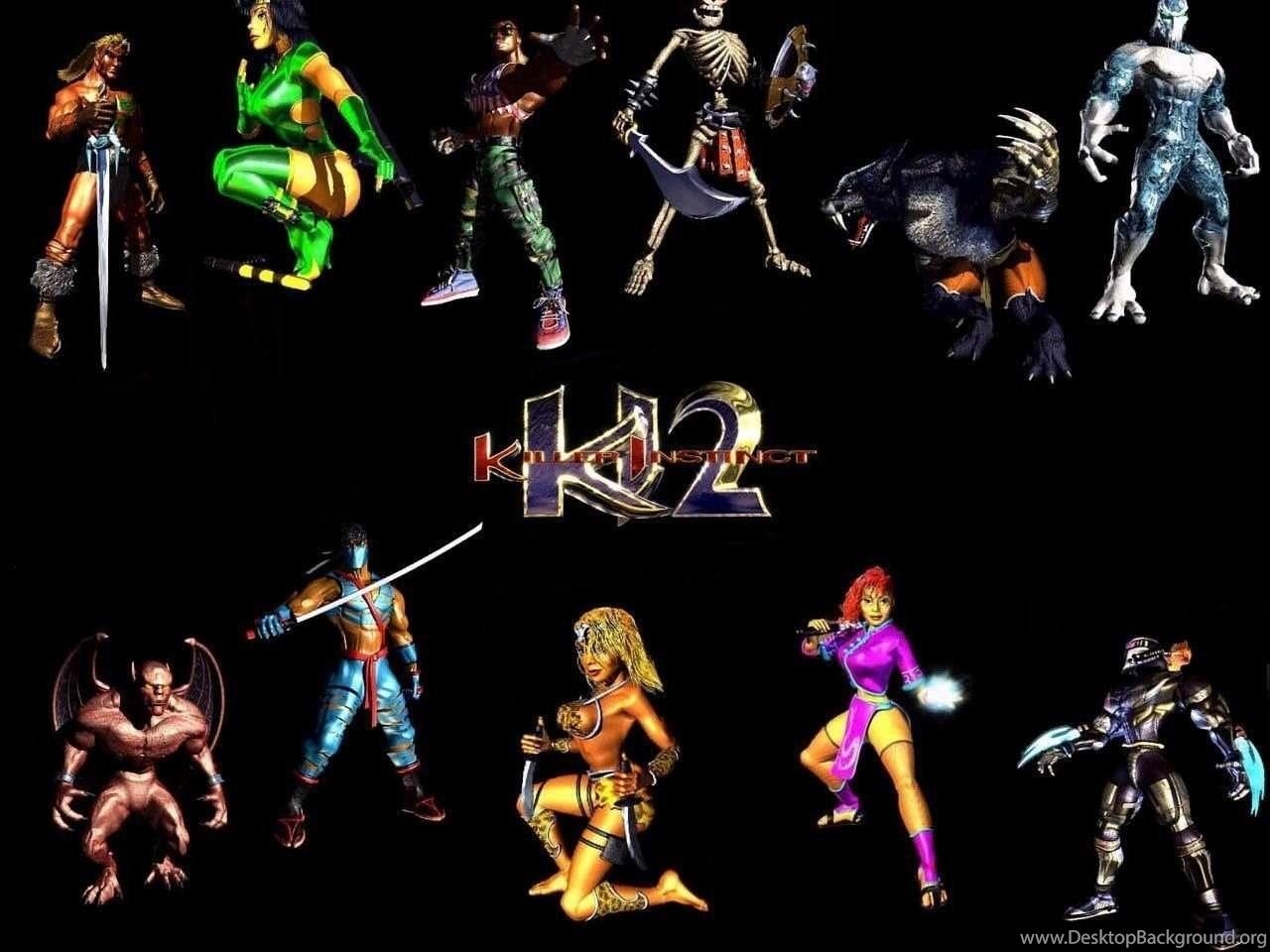 Killer Instinct 2, KI2, Hintergrund, Retro, Spiel, 1280x960 HD Desktop