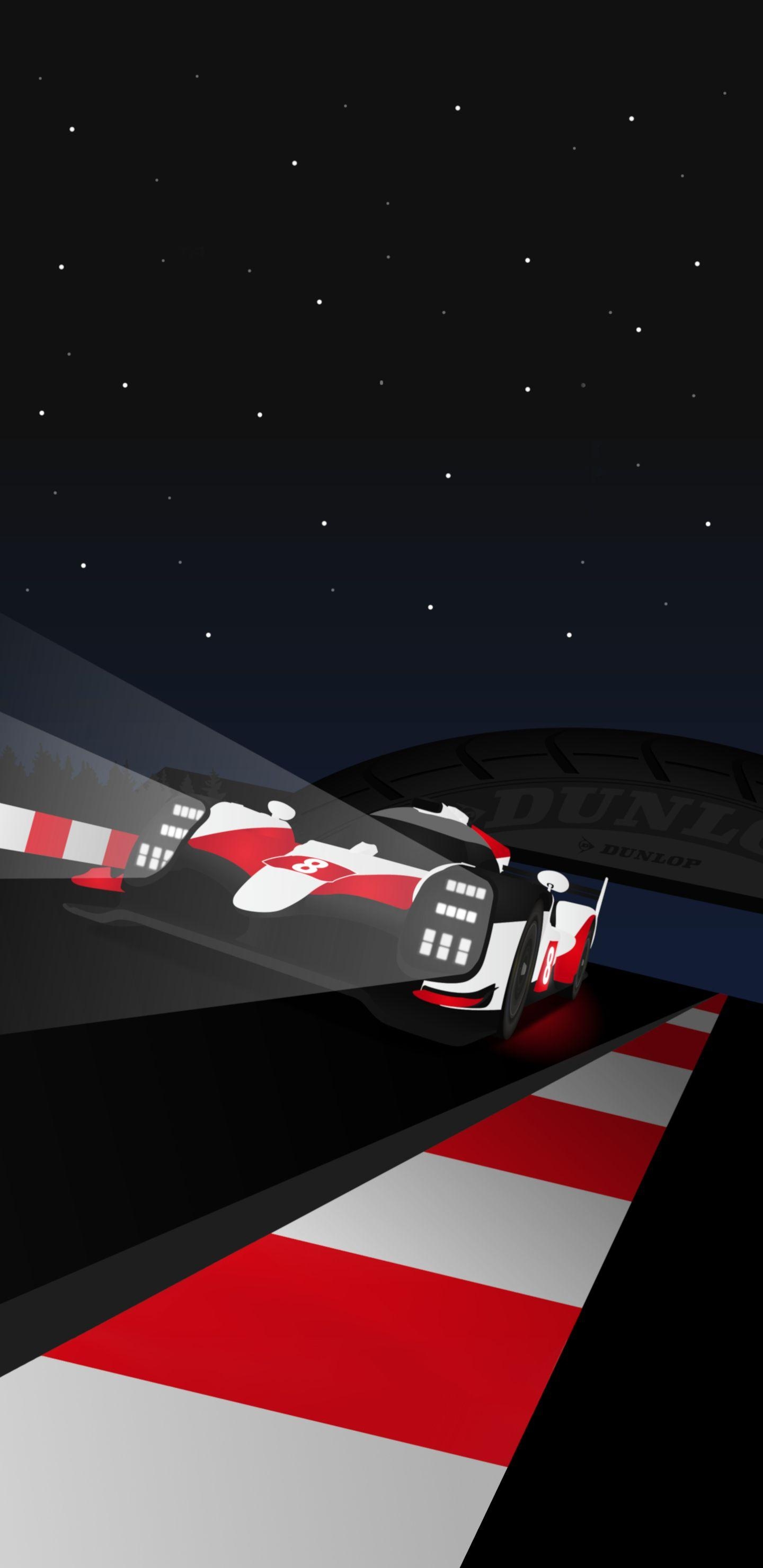 Le Mans, Toyota, Poster, Handy, Motorsport, 1440x2960 HD Handy