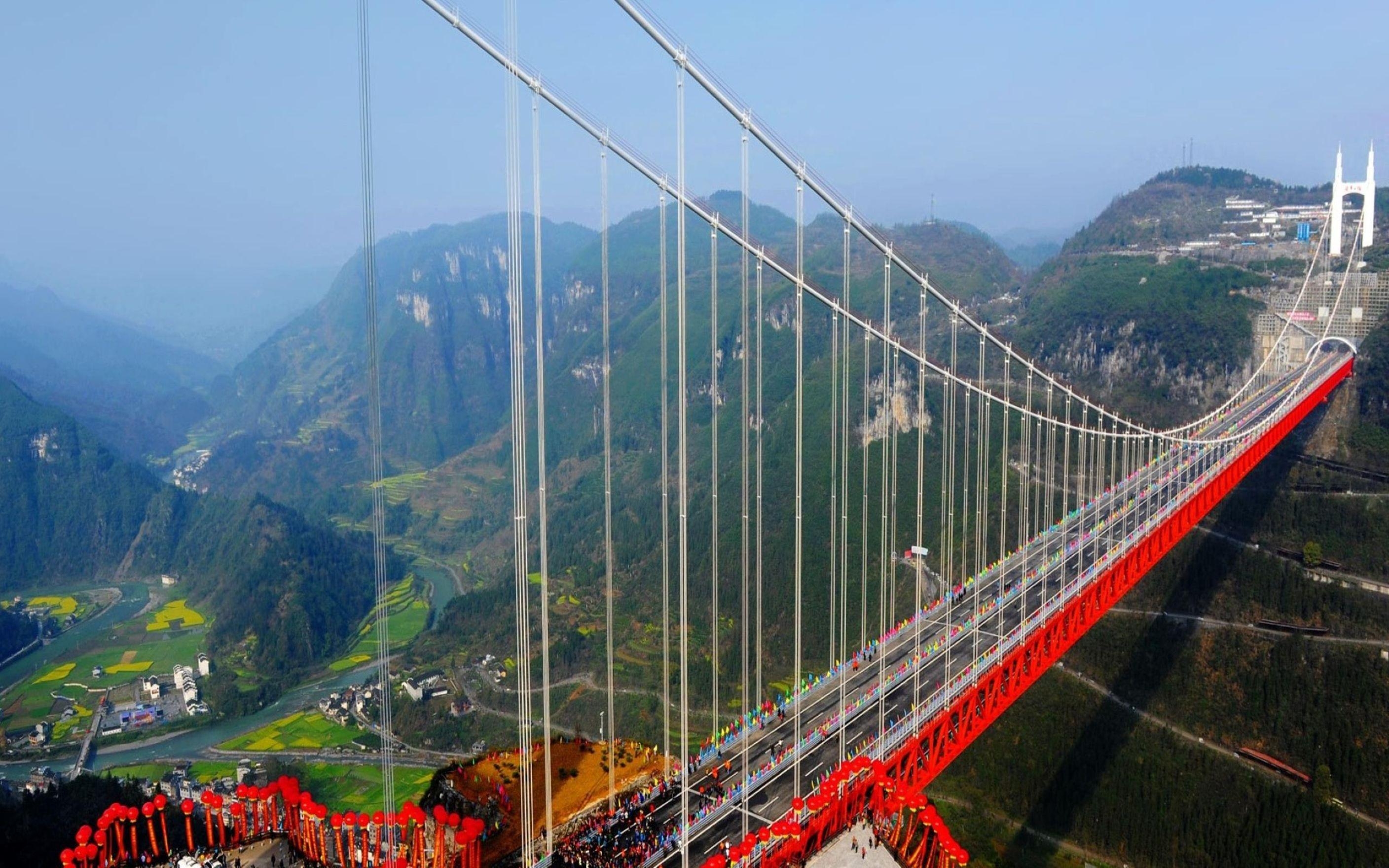 Aizhai Brücke, China, Desktop, HD, Kostenlos, 2820x1760 HD Desktop