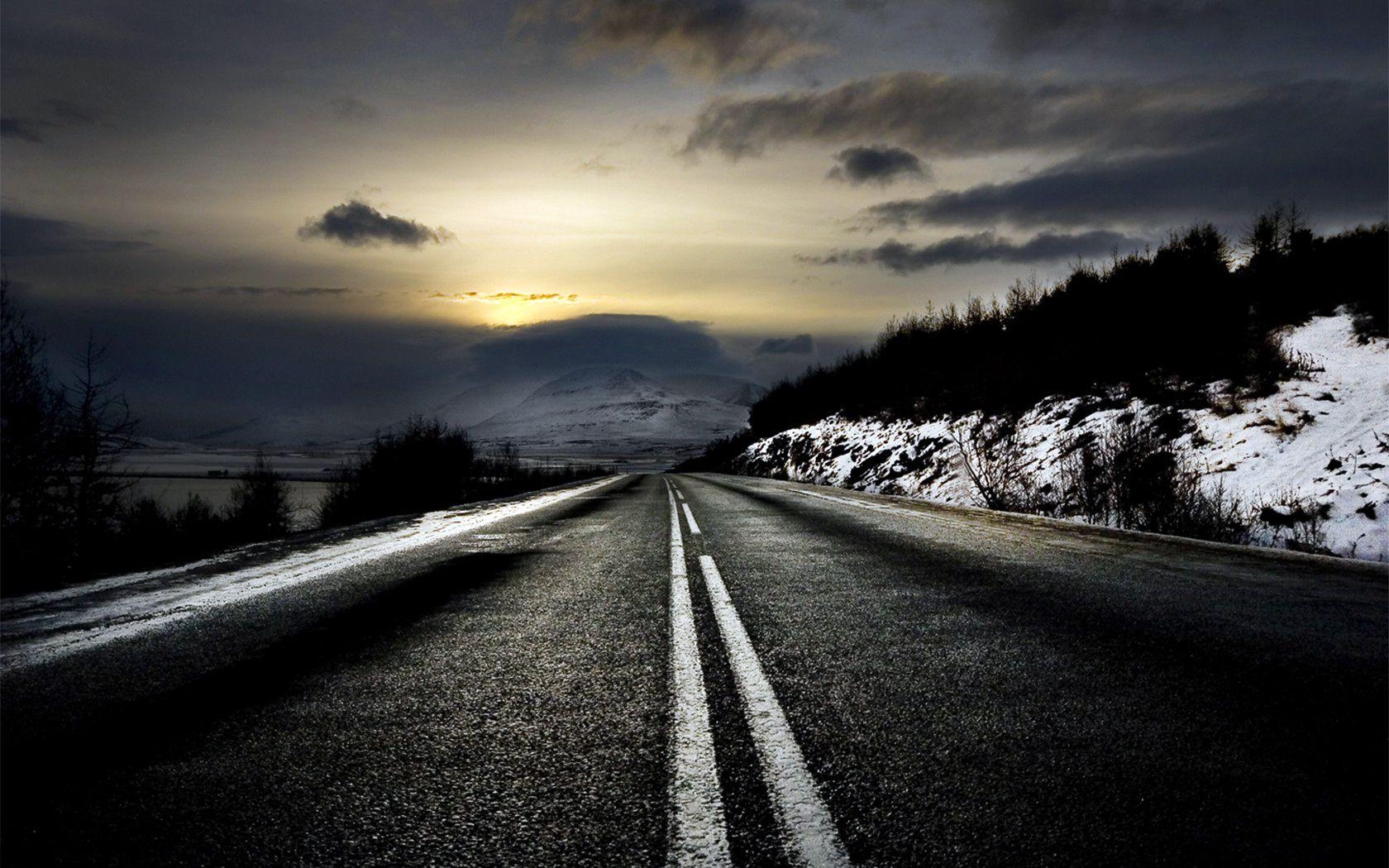 Autobahn, Reisen, Hintergrund, Straße, Landschaft, 1680x1050 HD Desktop