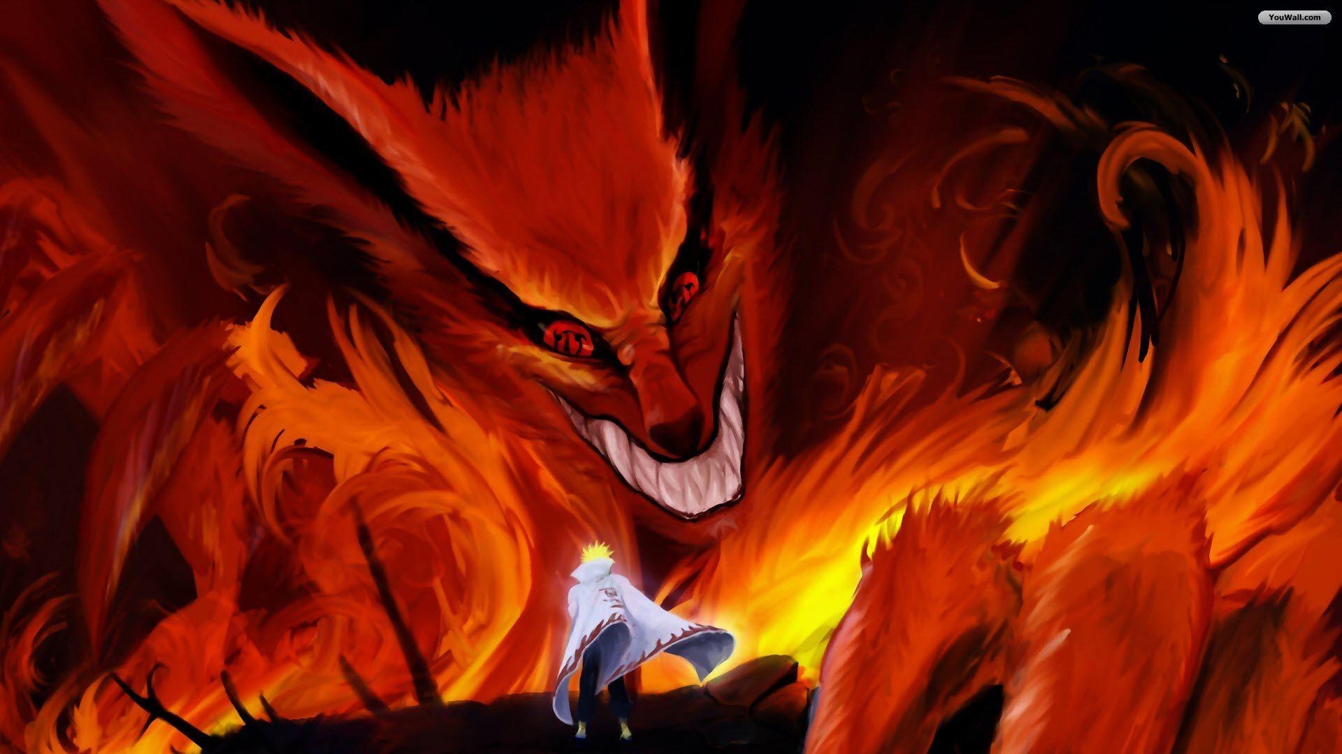 Kyuubi, Kurama, Naruto, Anime, Bild, 1920x1080 Full HD Desktop