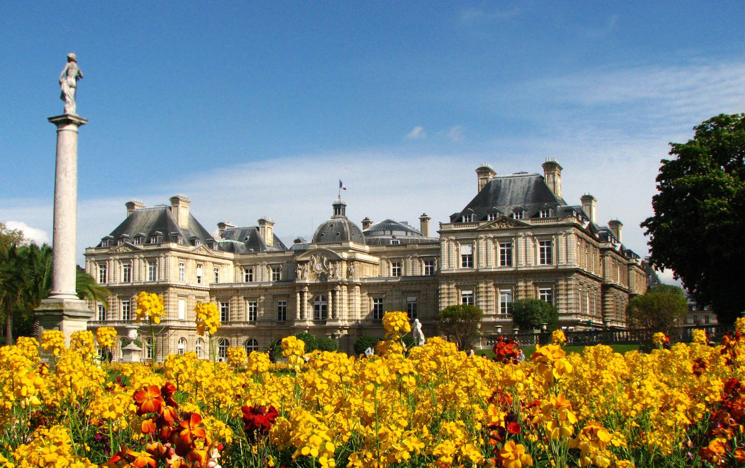 Luxemburg Palast, Paris, Hintergrund, Bild, Max, 2610x1650 HD Desktop