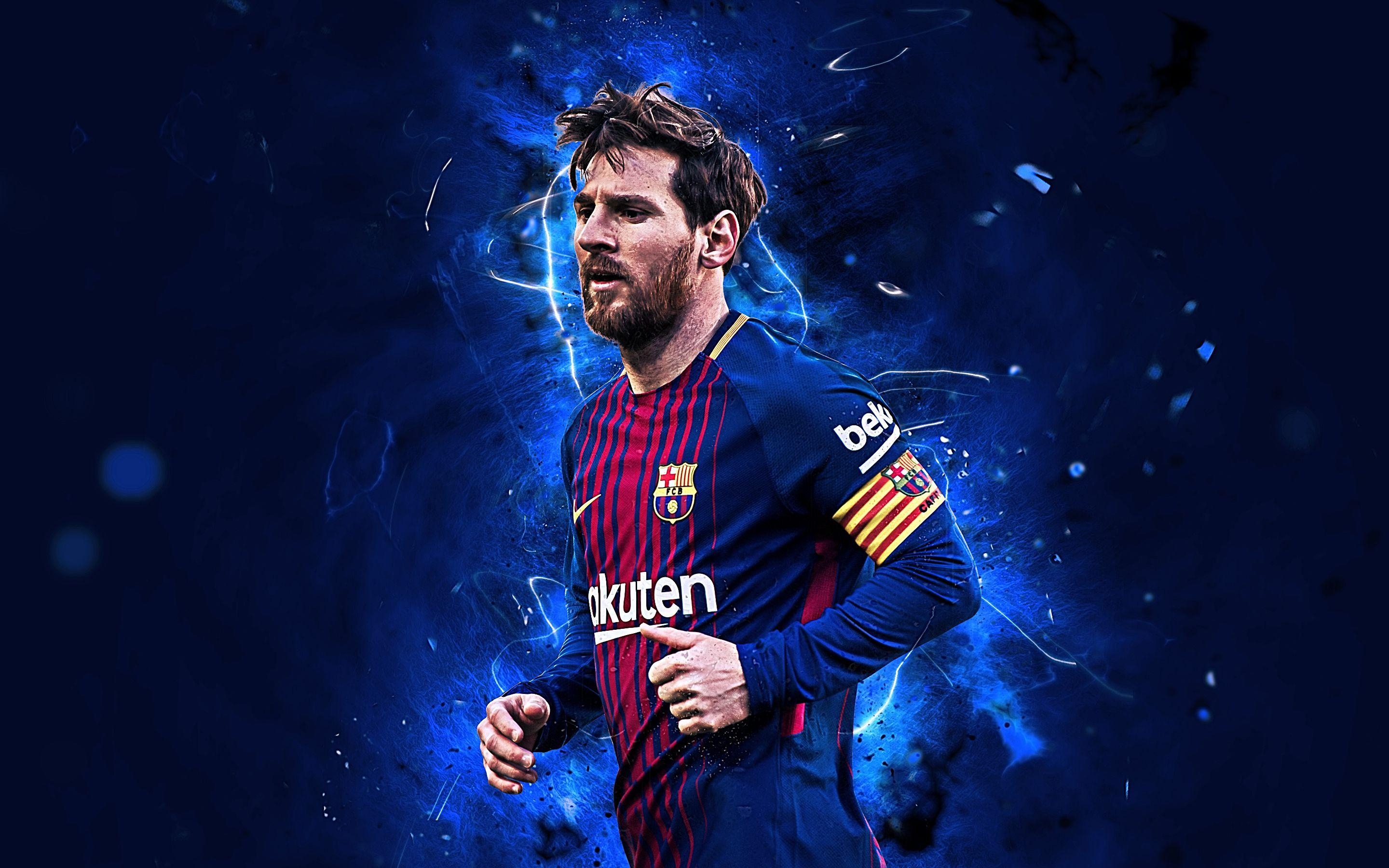 Lionel Messi, HD Hintergrund, Argentinien, Fußball, Sport, 2880x1800 HD Desktop