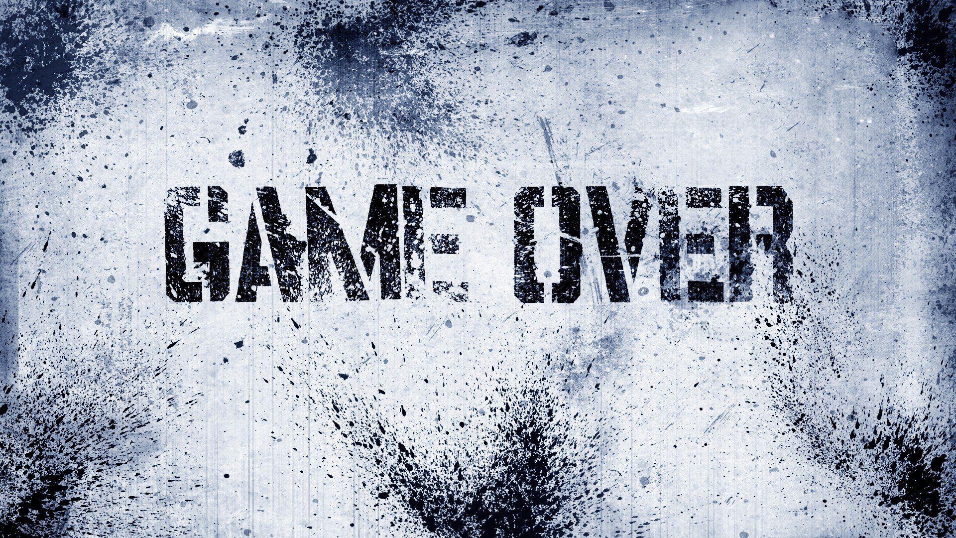 Game Over, Text, HD, Desktop, Mobil, 1920x1080 Full HD Desktop