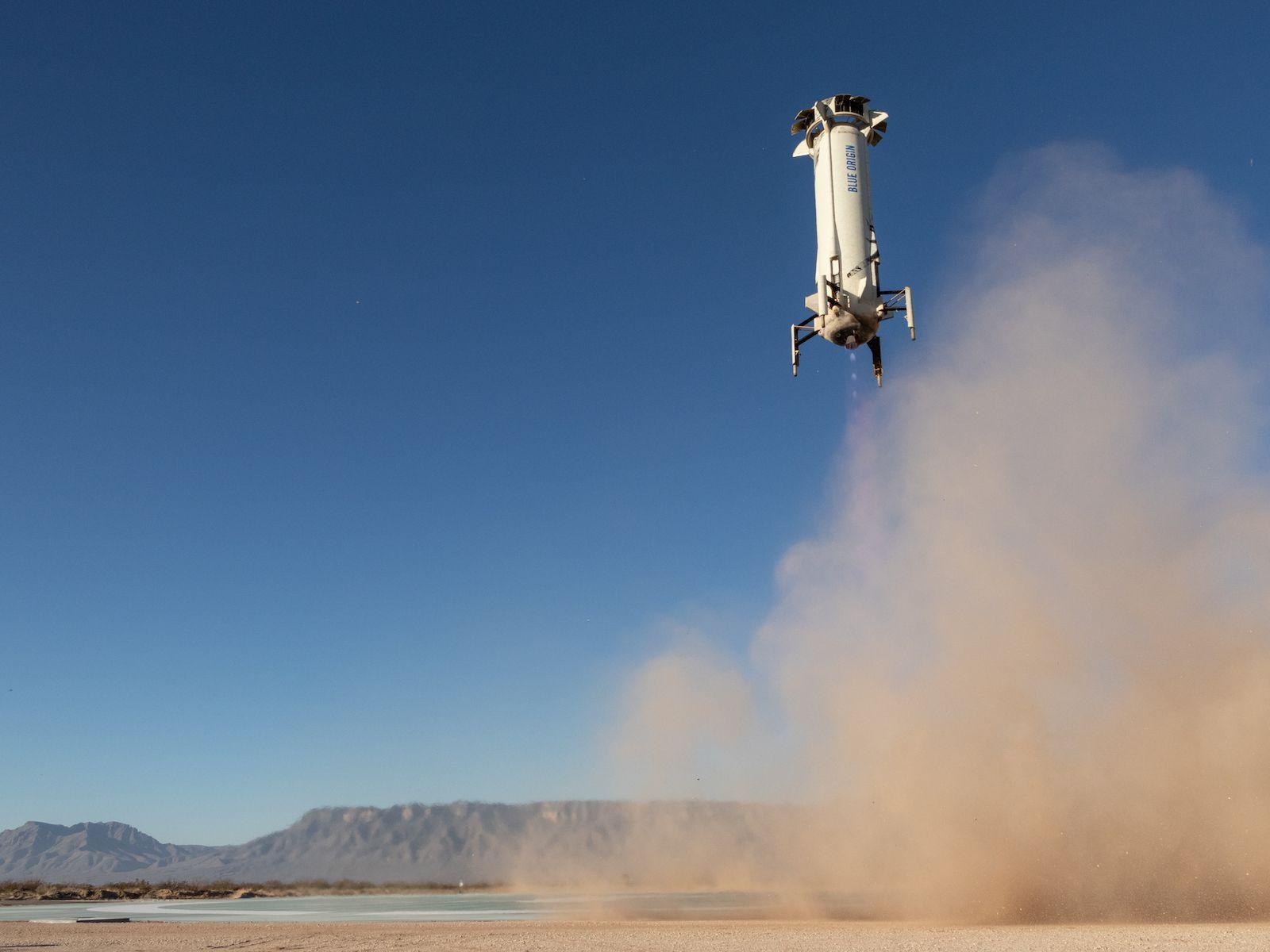 Blue Origin, Raumfahrt, Jeff Bezos, Raketenstart, Weltraumtourismus, 1600x1200 HD Desktop