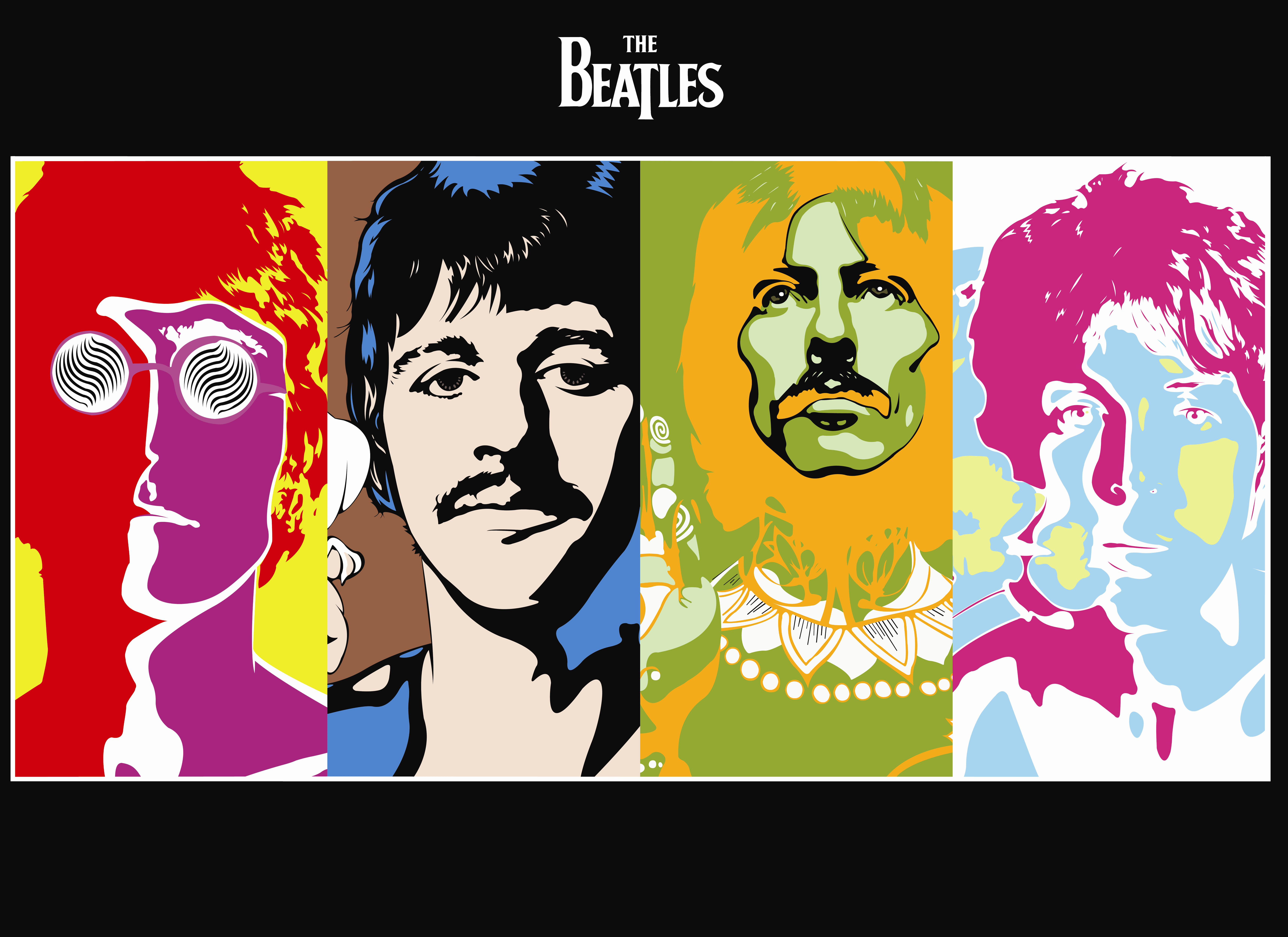 Die Beatles, HD, Musiklegende, Klassiker, Band, 6880x5000 4K Desktop