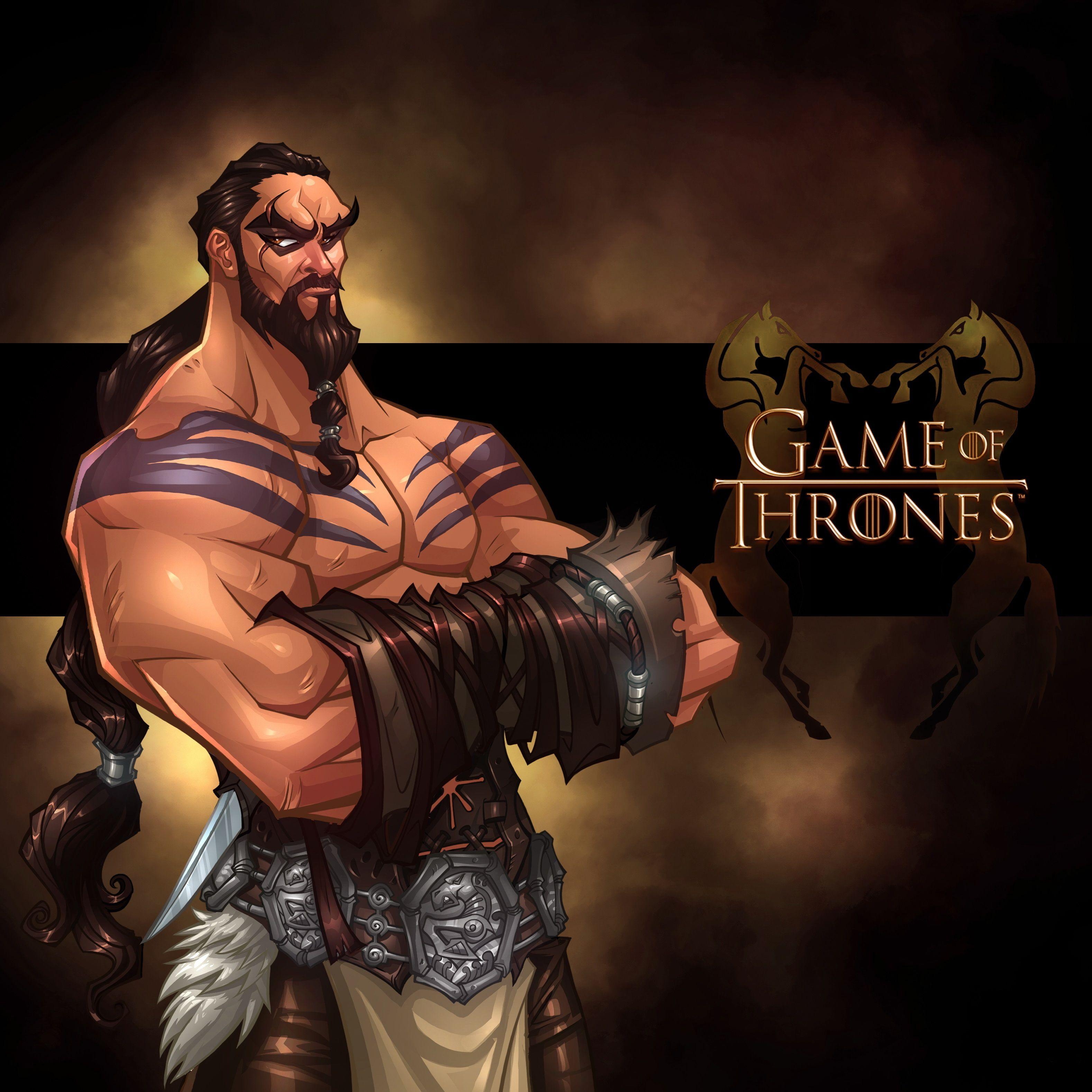 Khal Drogo, Männer, Filme, Game, Bild, 3160x3160 4K Handy