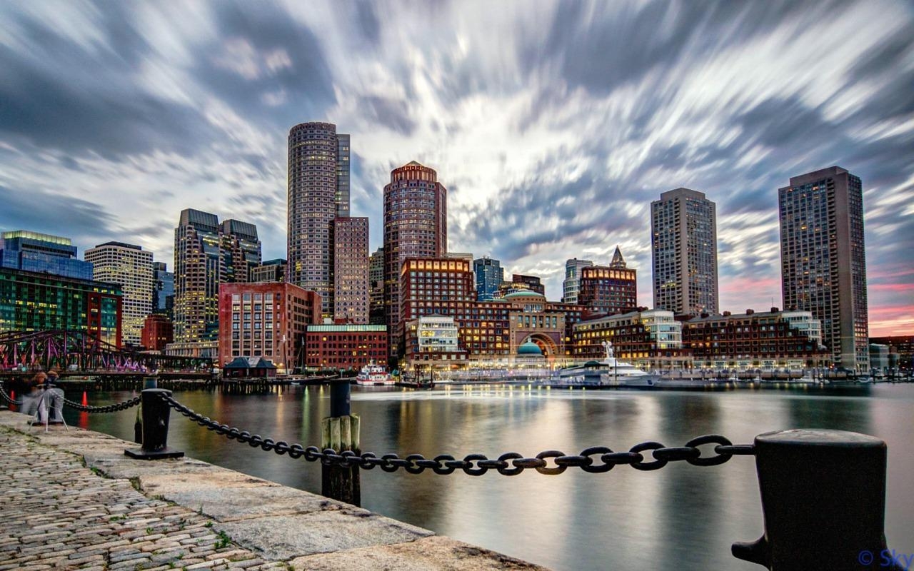 Boston, Kunstszene, Photo, Modernes Leben, Wahrzeichen, 1280x800 HD Desktop