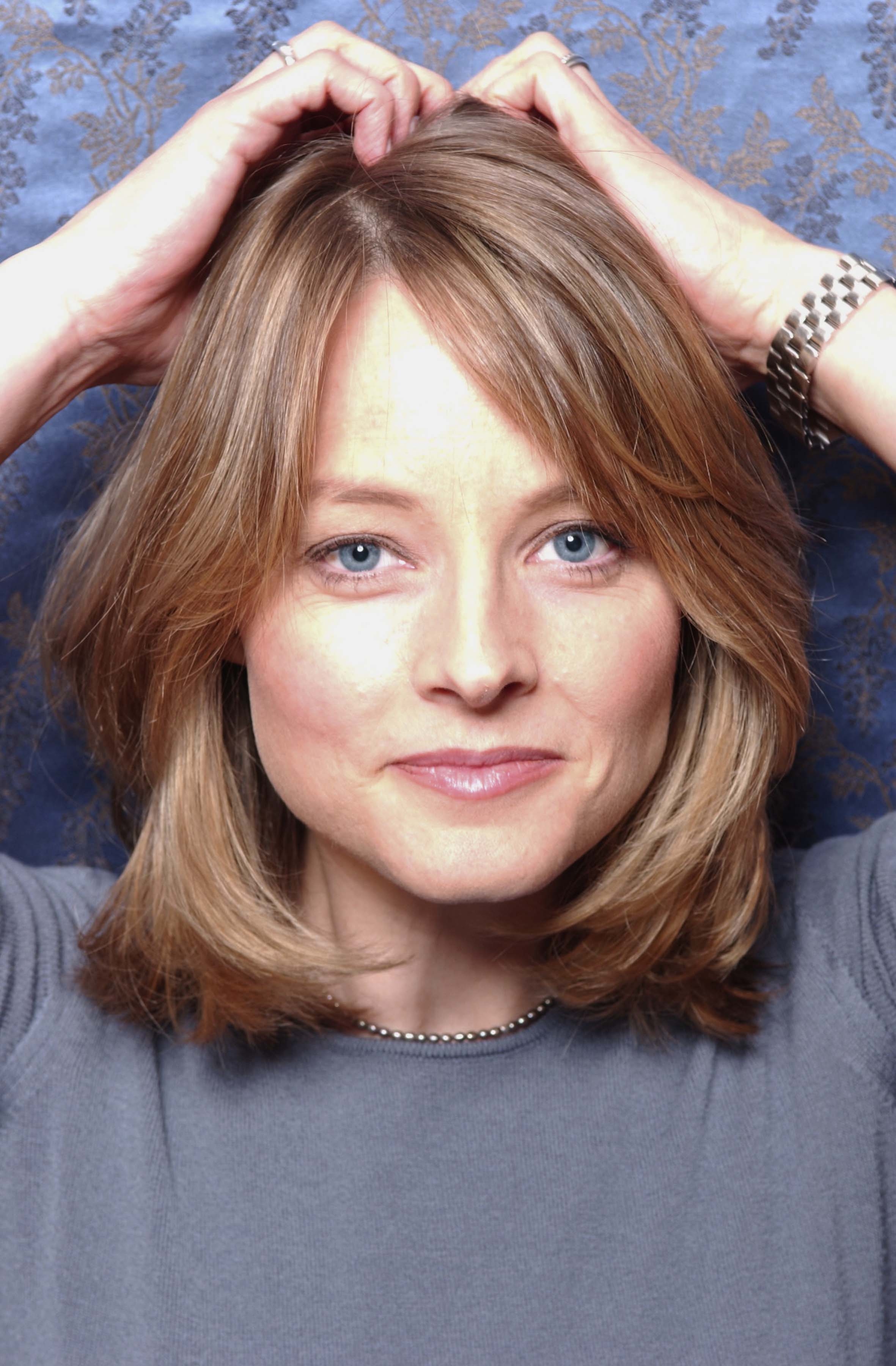 Jodie Foster, Hintergrund, Bildschirm, Blick, Schauspielerin, 2370x3610 4K Handy