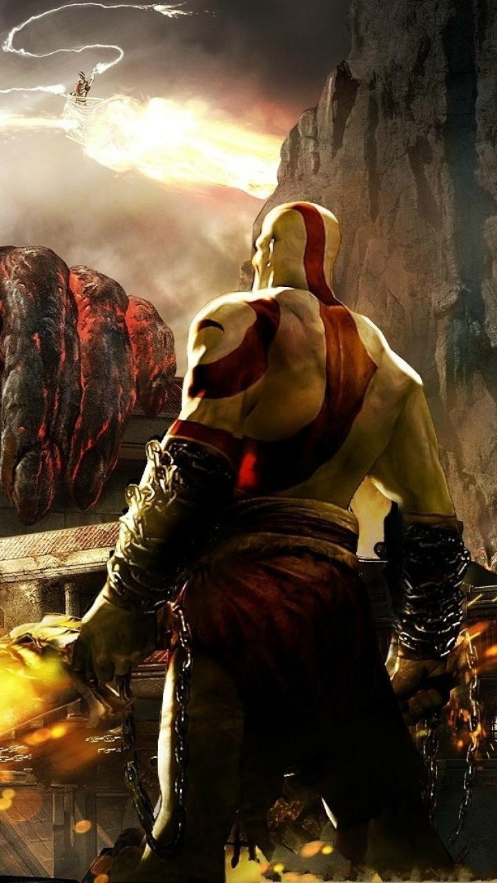 Kratos, God of War, Android, Spiel, episch, 720x1280 HD Handy