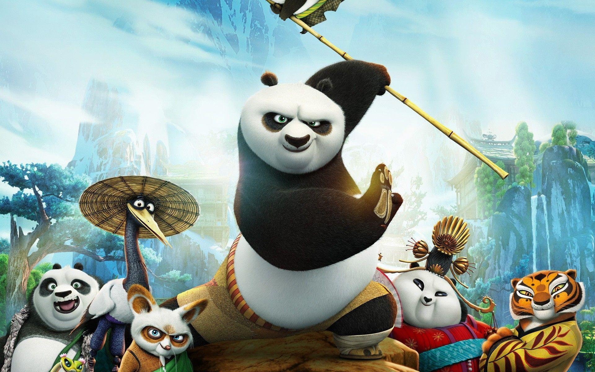 Kung Fu Panda, HD Hintergrund, Bild, Cartoon, 1920x1200 HD Desktop