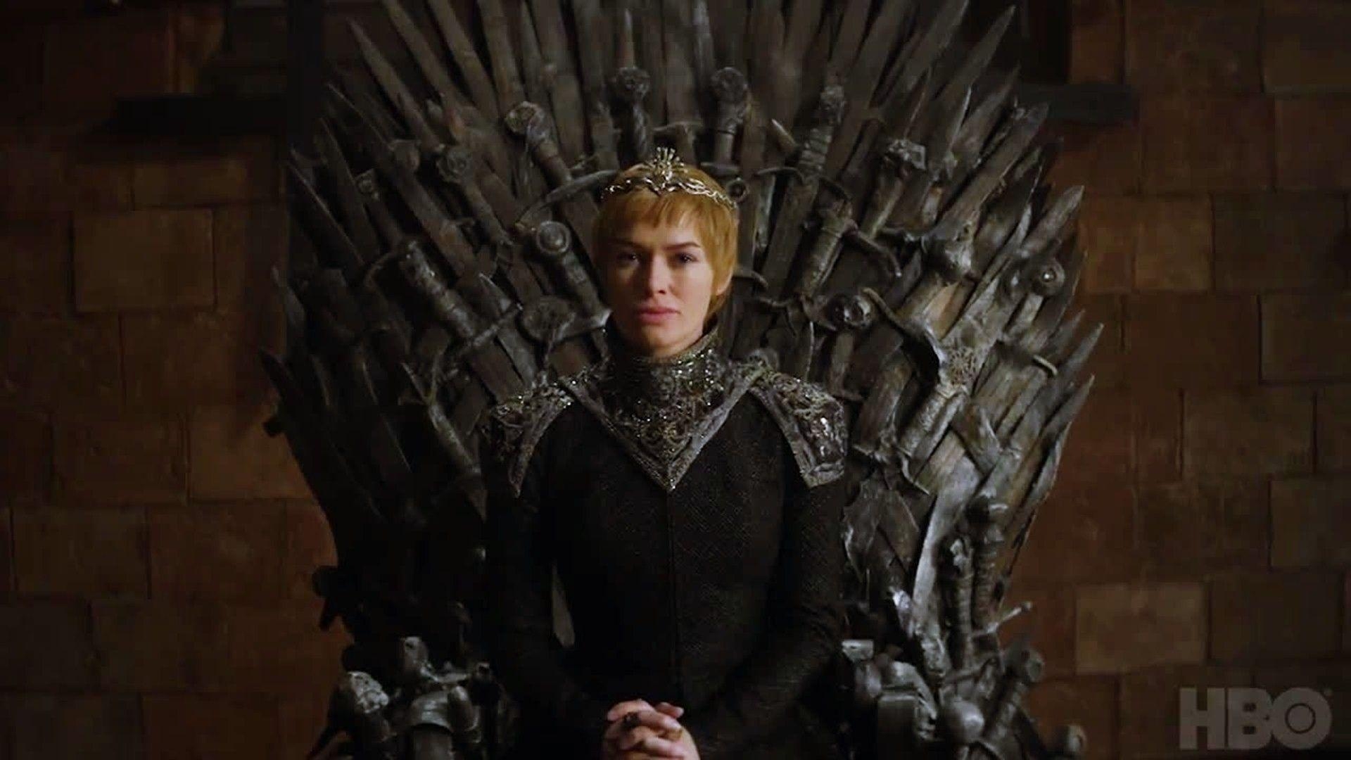 Cersei Lannister, Game of Thrones, Staffel 7, Thron, Serie, 1920x1080 Full HD Desktop