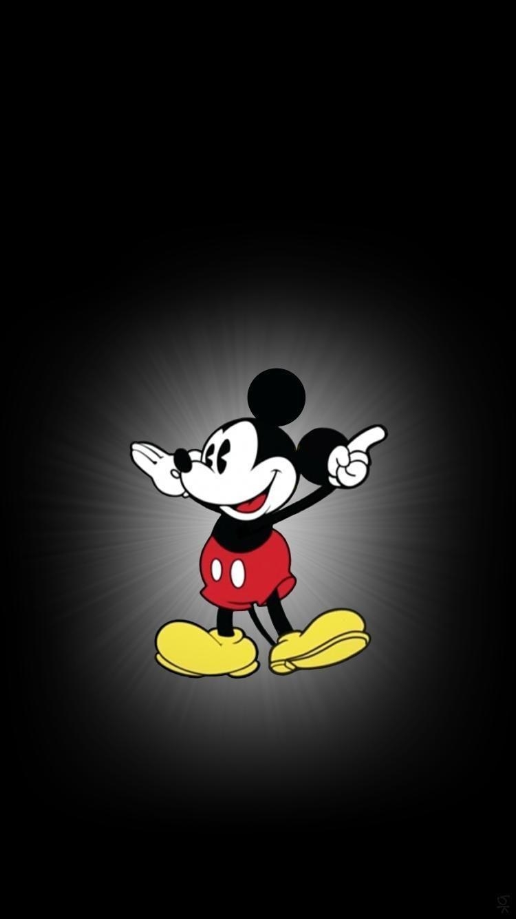 Mickey Mouse, iPhone 7, HD, Handytapete, Cartoon, 750x1340 HD Handy