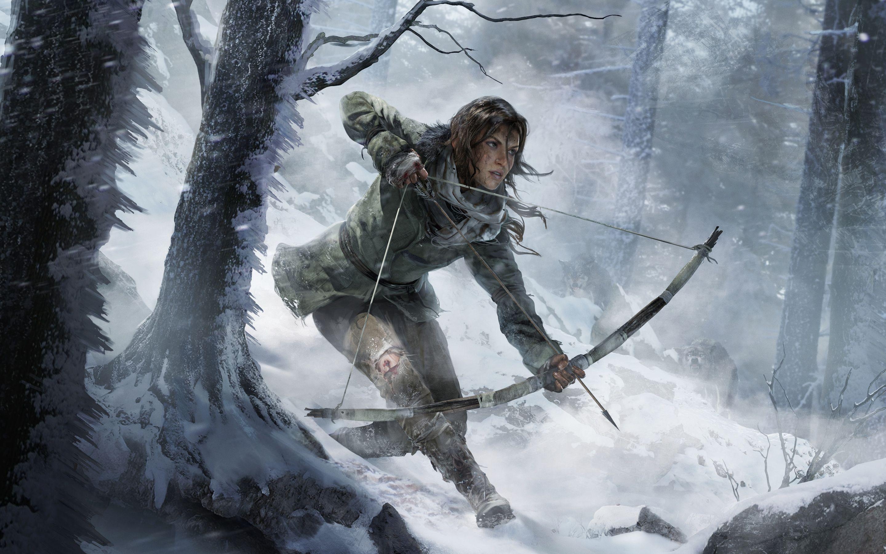 Rise of Tomb Raider, 2015 Spiel, Abenteuer, Lara, Bild, 2880x1800 HD Desktop