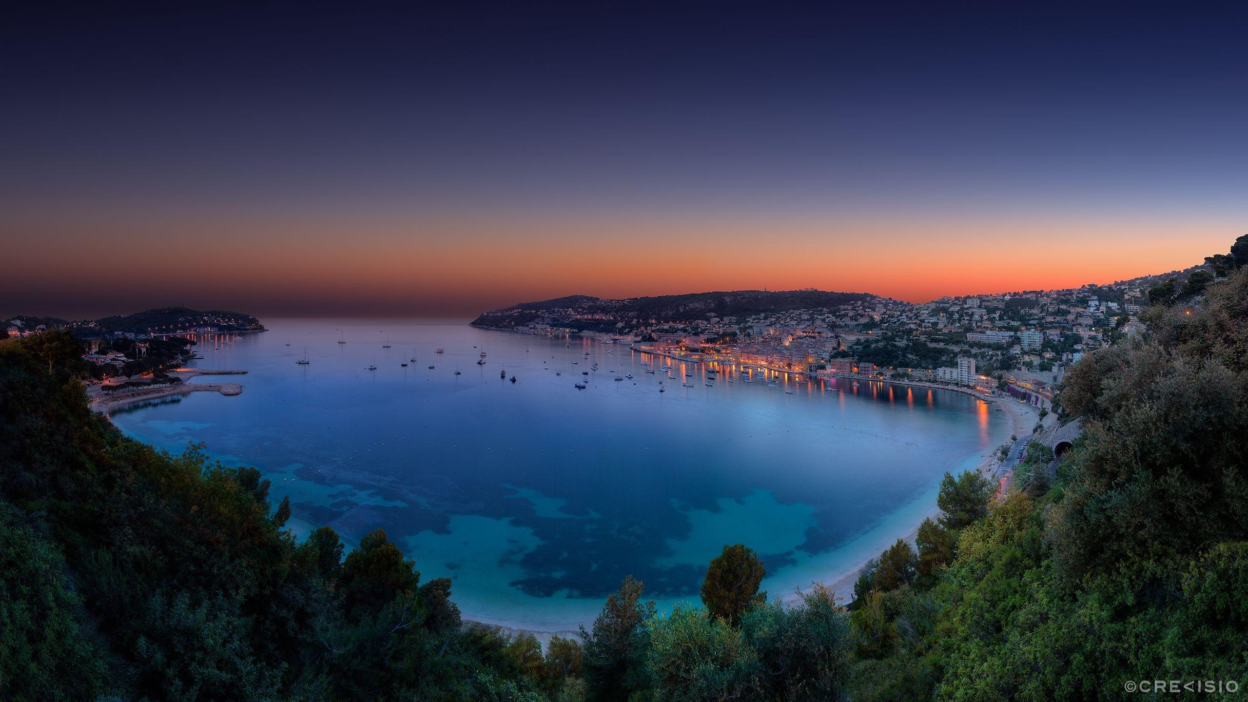 Französische Riviera, Frankreich, Reisen, Küste, Landschaft, 2560x1440 HD Desktop