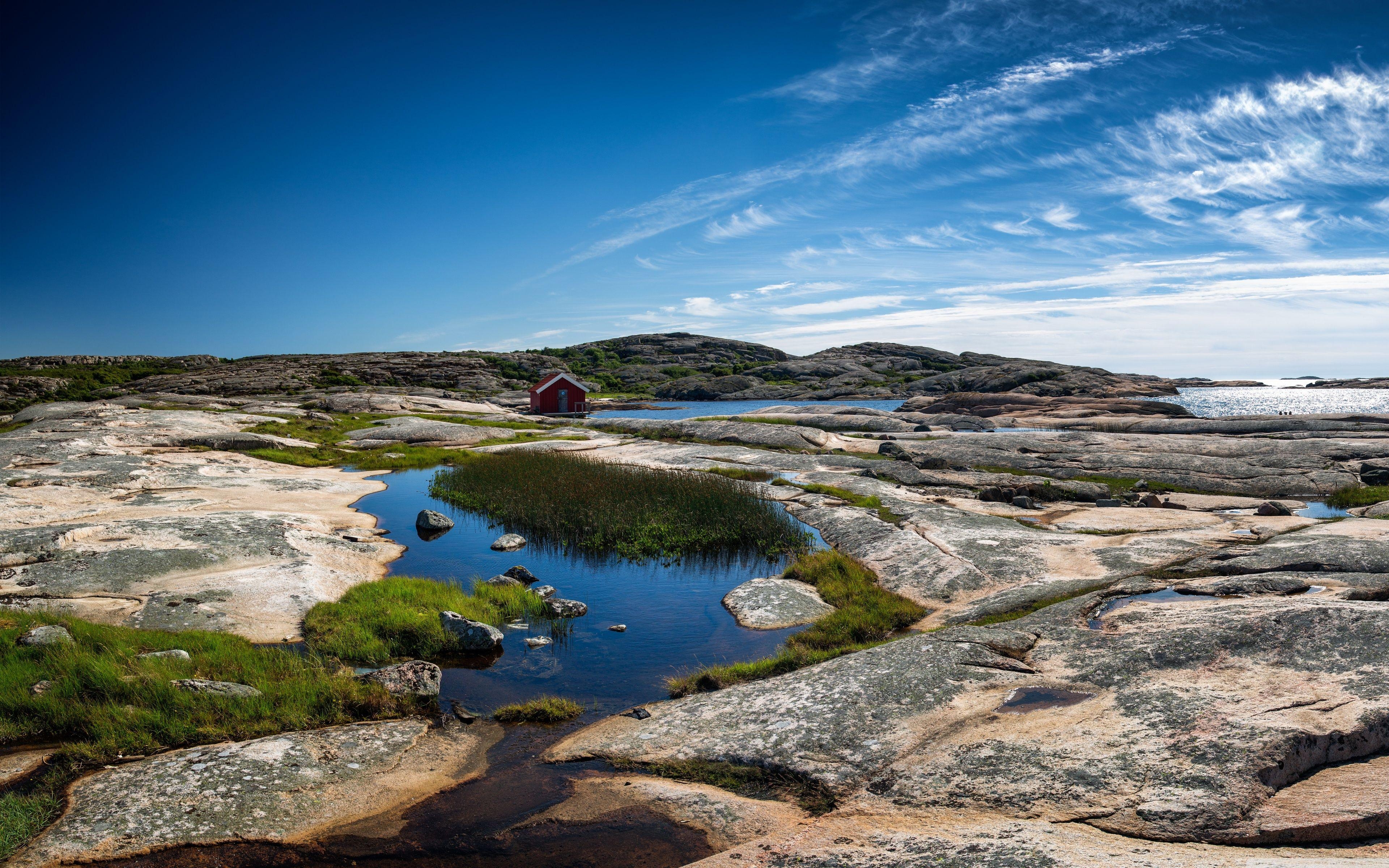 Schweden Landschaft, 4K, Naturwunder, Aussicht, 3840x2400 4K Desktop