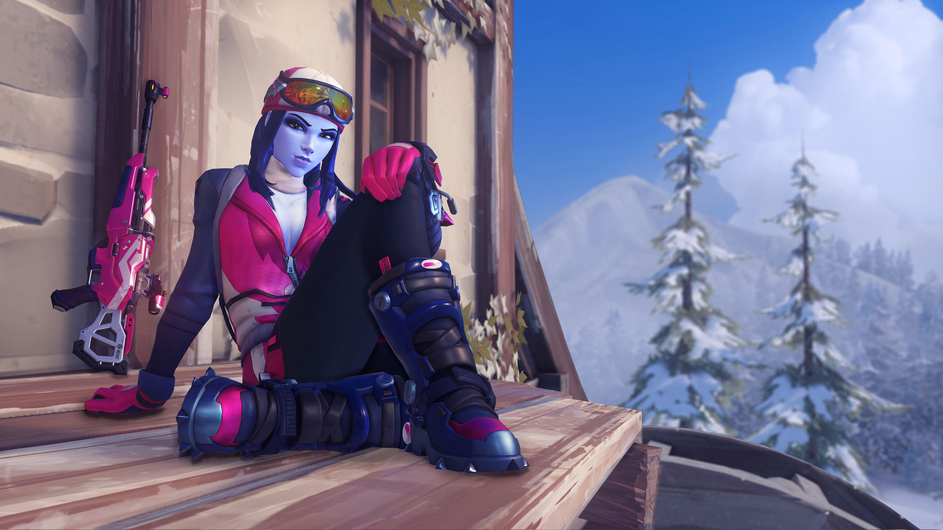 Widowmaker, Overwatch, 4K, 8K, Gaming, 3840x2160 4K Desktop