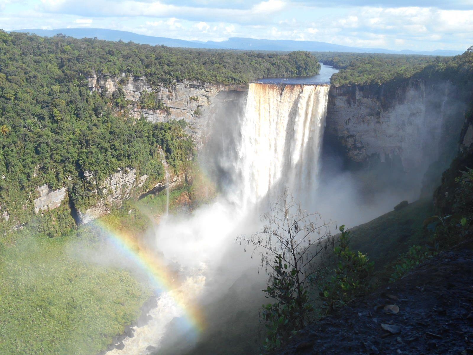 Kaieteur-Fälle, Guyana, höchster Wasserfall, Welt, Besuch, 1600x1200 HD Desktop