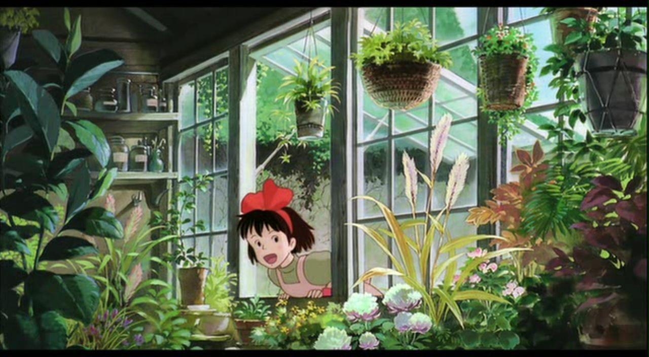 Kiki, Lieferservice, Anime, Hintergrund, Studio Ghibli, 1280x710 HD Desktop