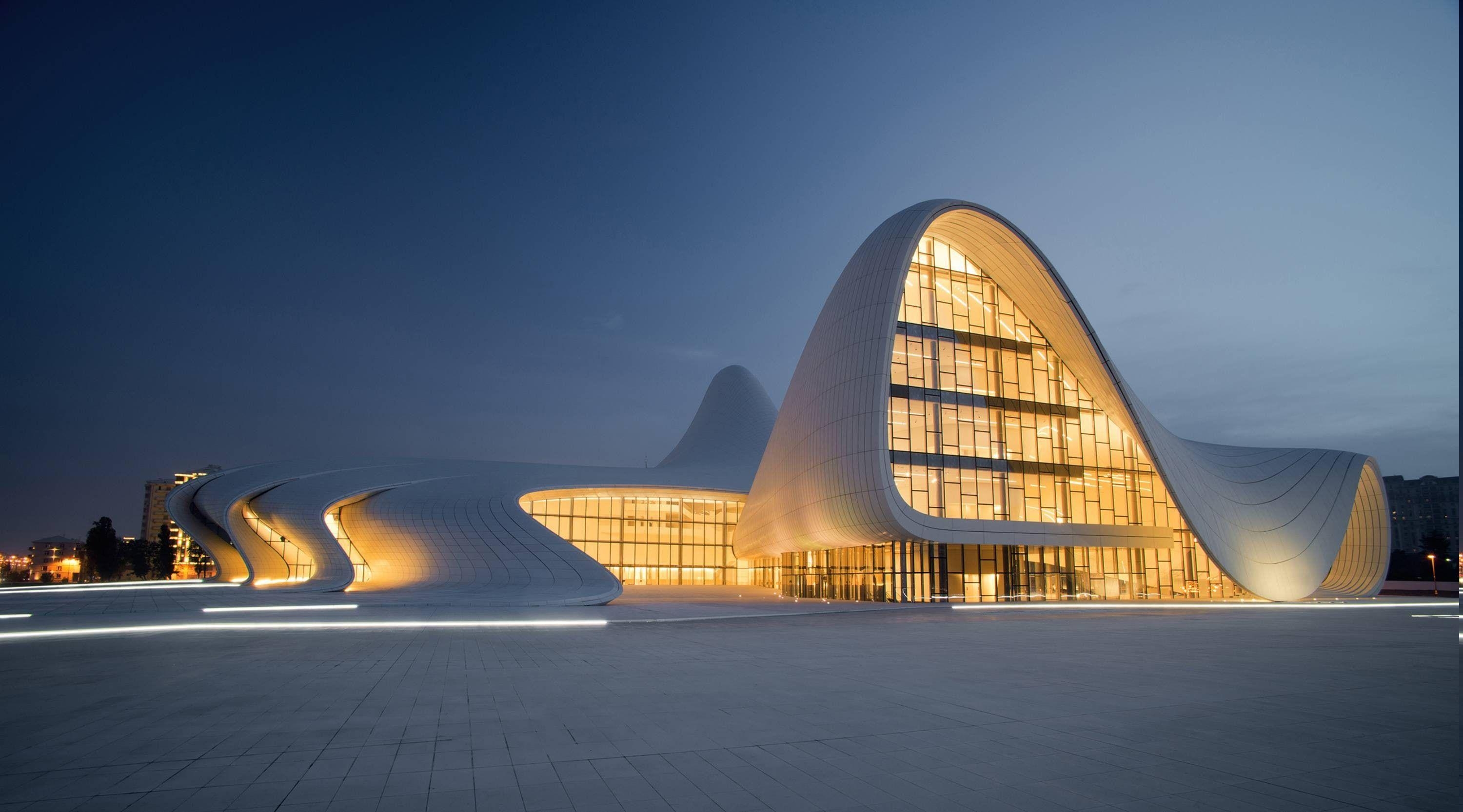 Baku, Aserbaidschan, HD, Sehenswürdigkeiten, Architektur, 3000x1670 HD Desktop