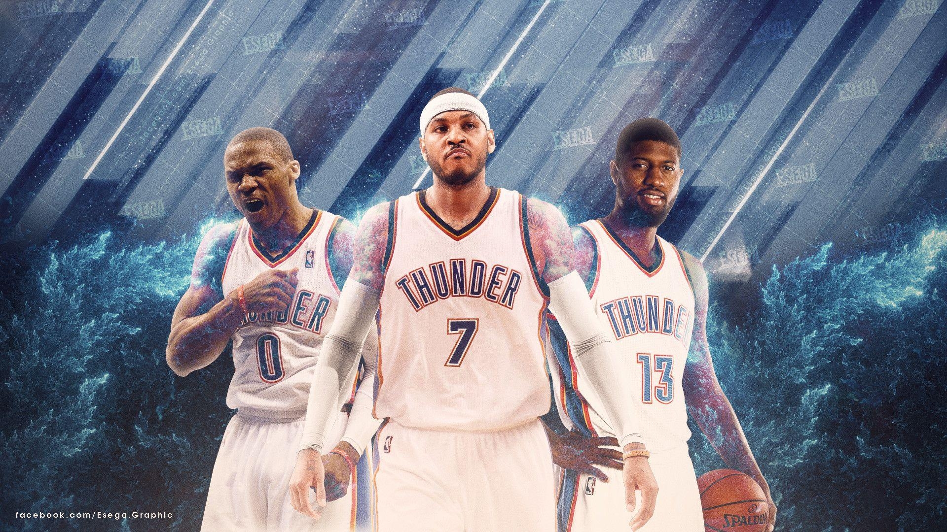 Oklahoma City Thunder, HD, Sportbegeisterung, Basketball, Team, 1920x1080 Full HD Desktop