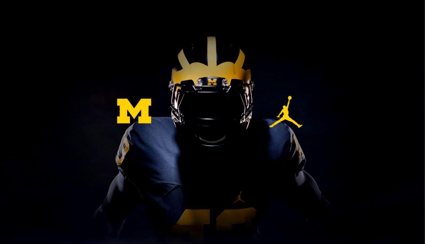 Michigan, Wolverines, Football, Hintergrund, USA, 1460x840 HD Desktop