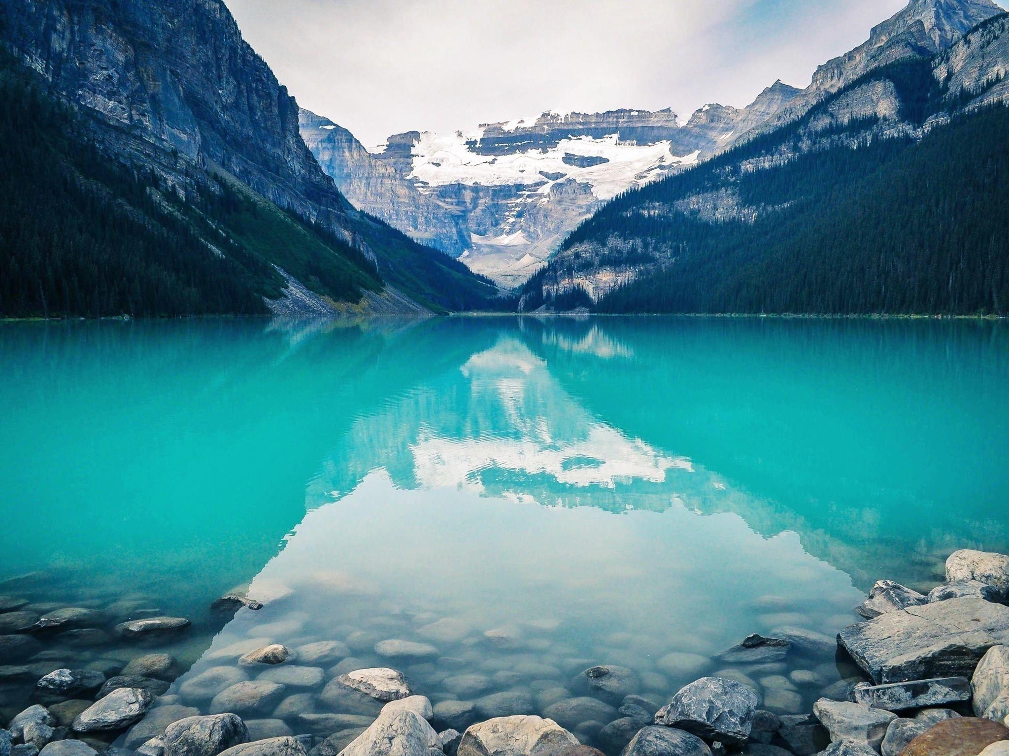 Lake Louise, Türkisblaues Wasser, Kanada, Natur, Reisen, 2050x1540 HD Desktop