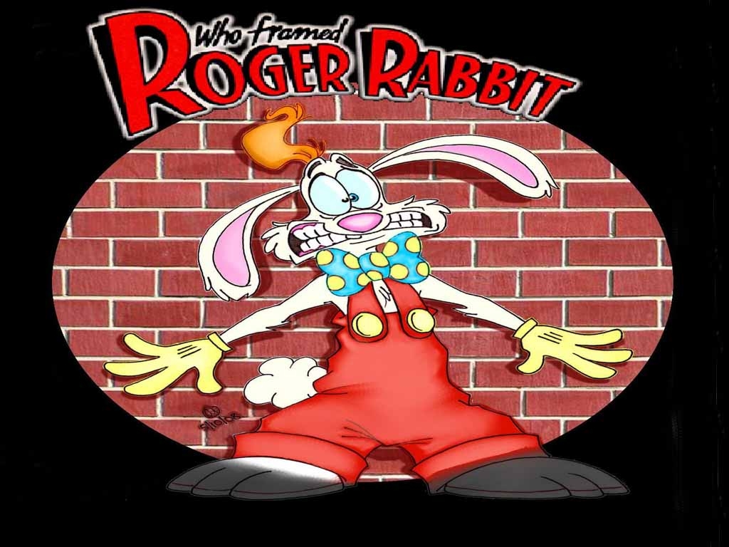 Roger Rabbit, Cartoon, Zeichentrick, Film, 1988, 1030x770 HD Desktop