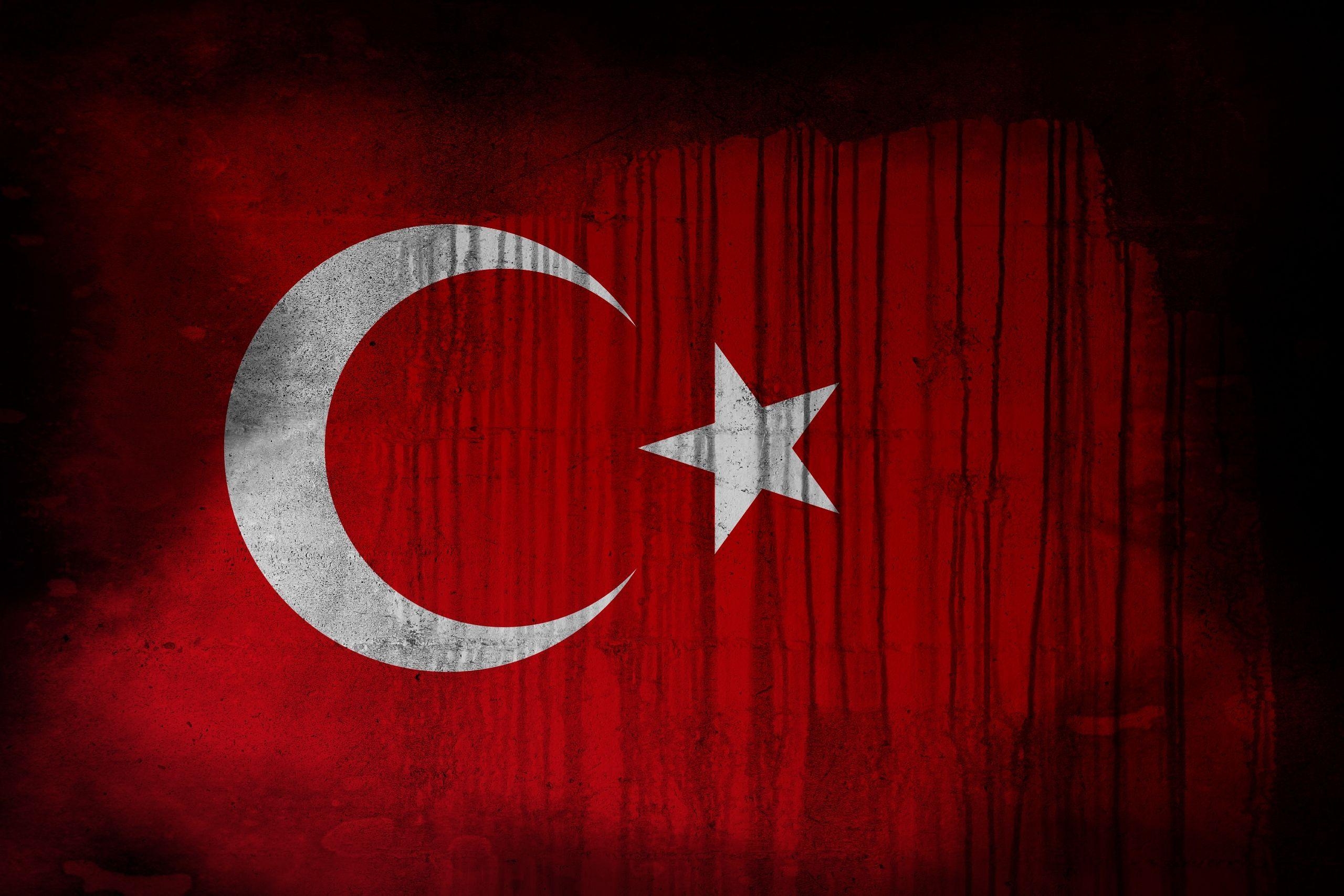 Türkische Flagge, Full HD, Hintergrund, Bild, Patriotismus, 2560x1710 HD Desktop