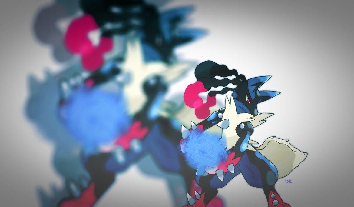 Mega Lucario, Anime, Kunst, Pokémon, Edition, 1170x690 HD Desktop