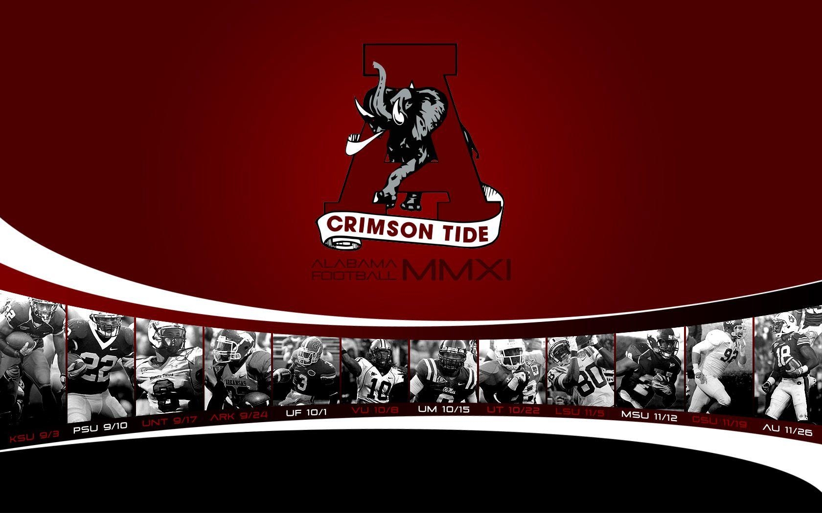 Alabama Football Bild Hintergrund Roll Tide, 1680x1050 HD Desktop