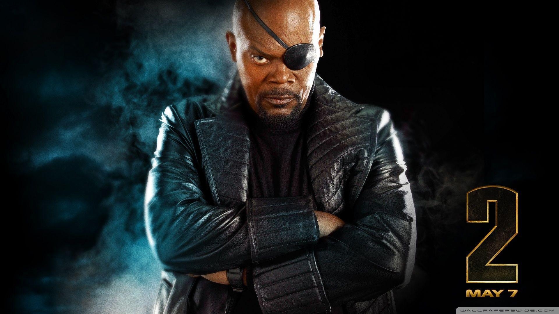 Nick Fury, Marvel, Avengers, Hintergrund, Film, 1920x1080 Full HD Desktop