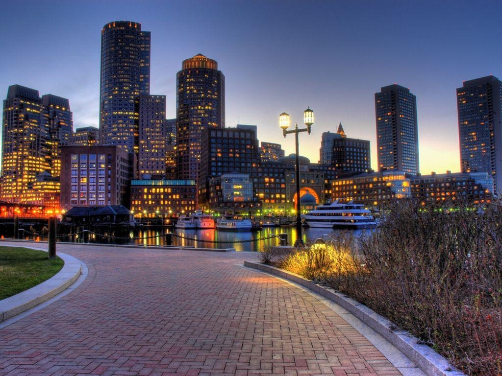 Boston Reisen, Skyline, Stadtansicht, Historisch, USA, 1030x770 HD Desktop