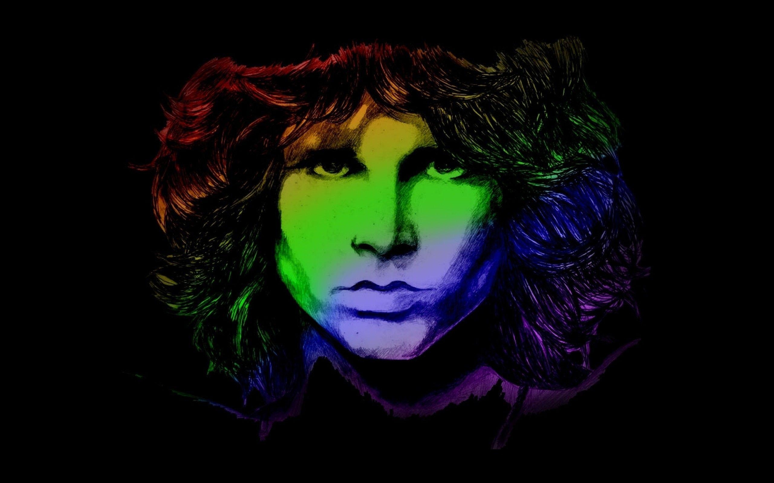 Desktop, Jim Morrison, Rockikone, The Doors, Musik, 2560x1600 HD Desktop