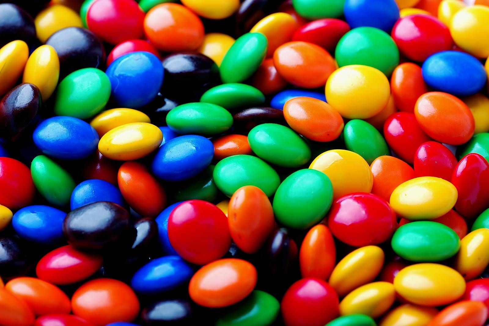 m&m's, Süßigkeit, Tapeten, bunte Dragees, 1600x1070 HD Desktop