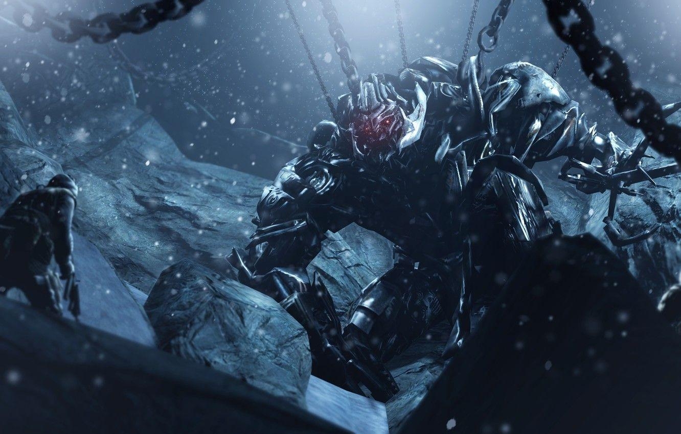 Transformers, Roboter, Eis Kette, Soldaten, Wallpaper, 1340x850 HD Desktop