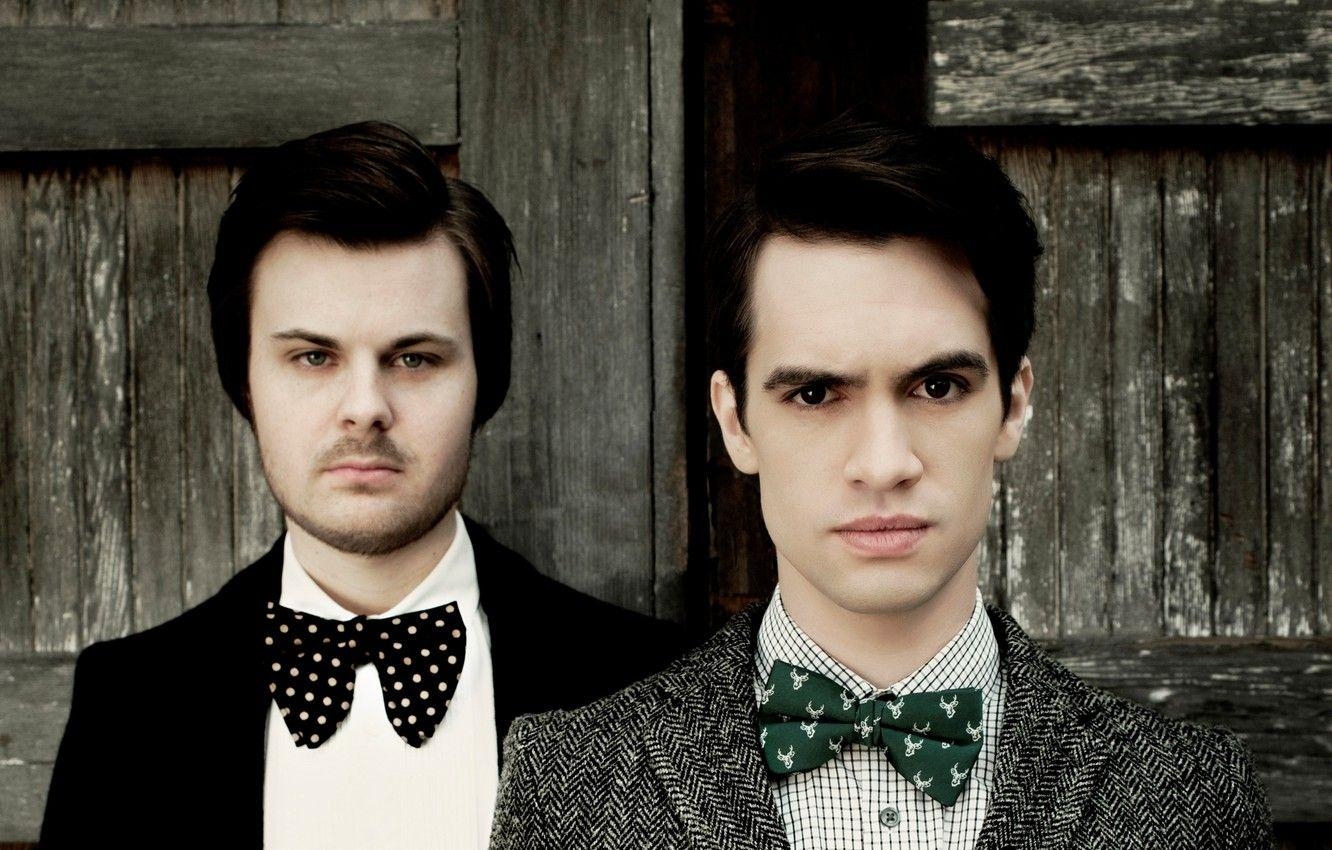 Brendon Urie, Spencer Smith, Band, Musik, Portrait, 1340x850 HD Desktop