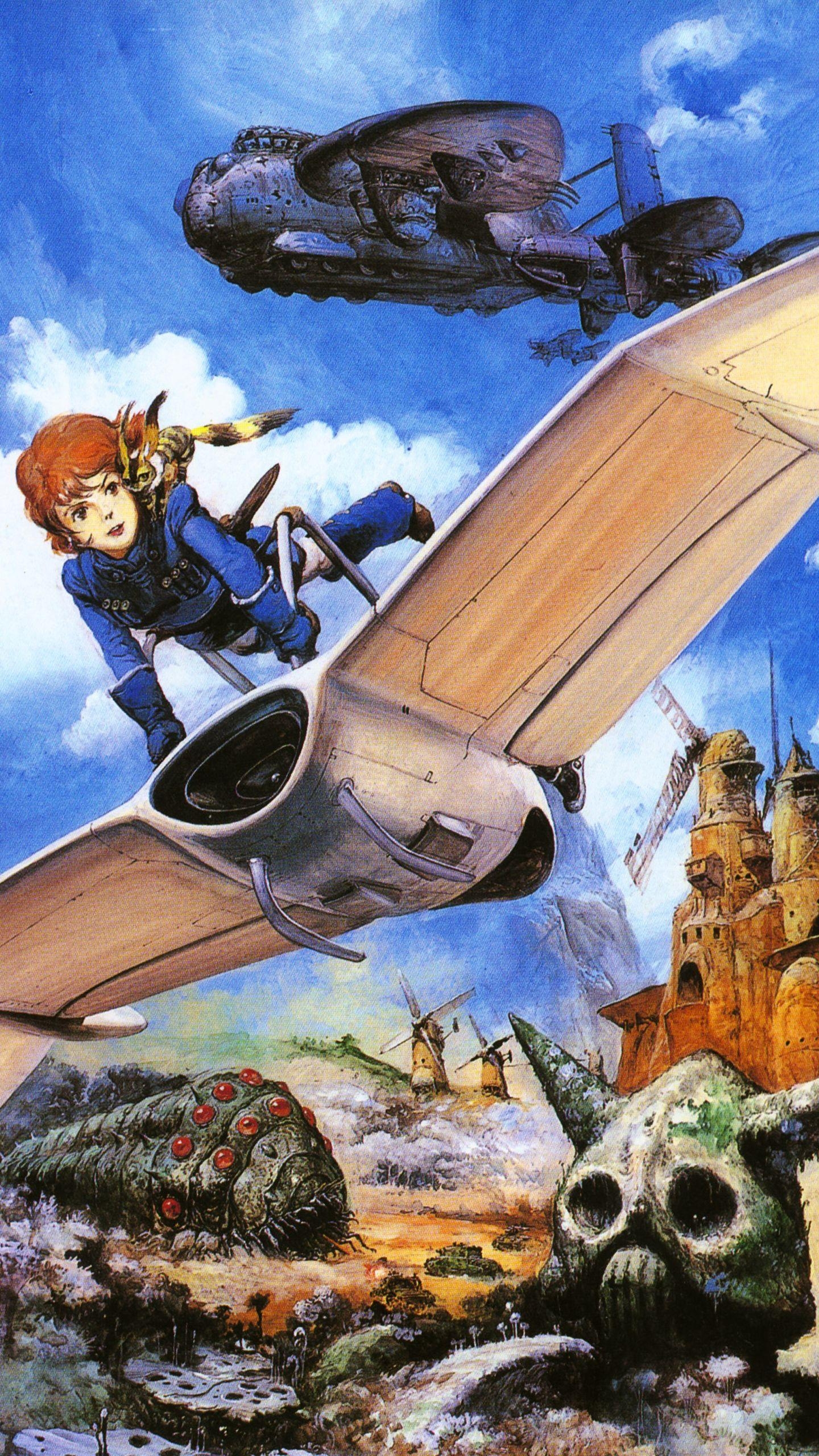 Nausicaä, Anime, Vergessen, Tal der Winde, Mobil, 1440x2560 HD Handy