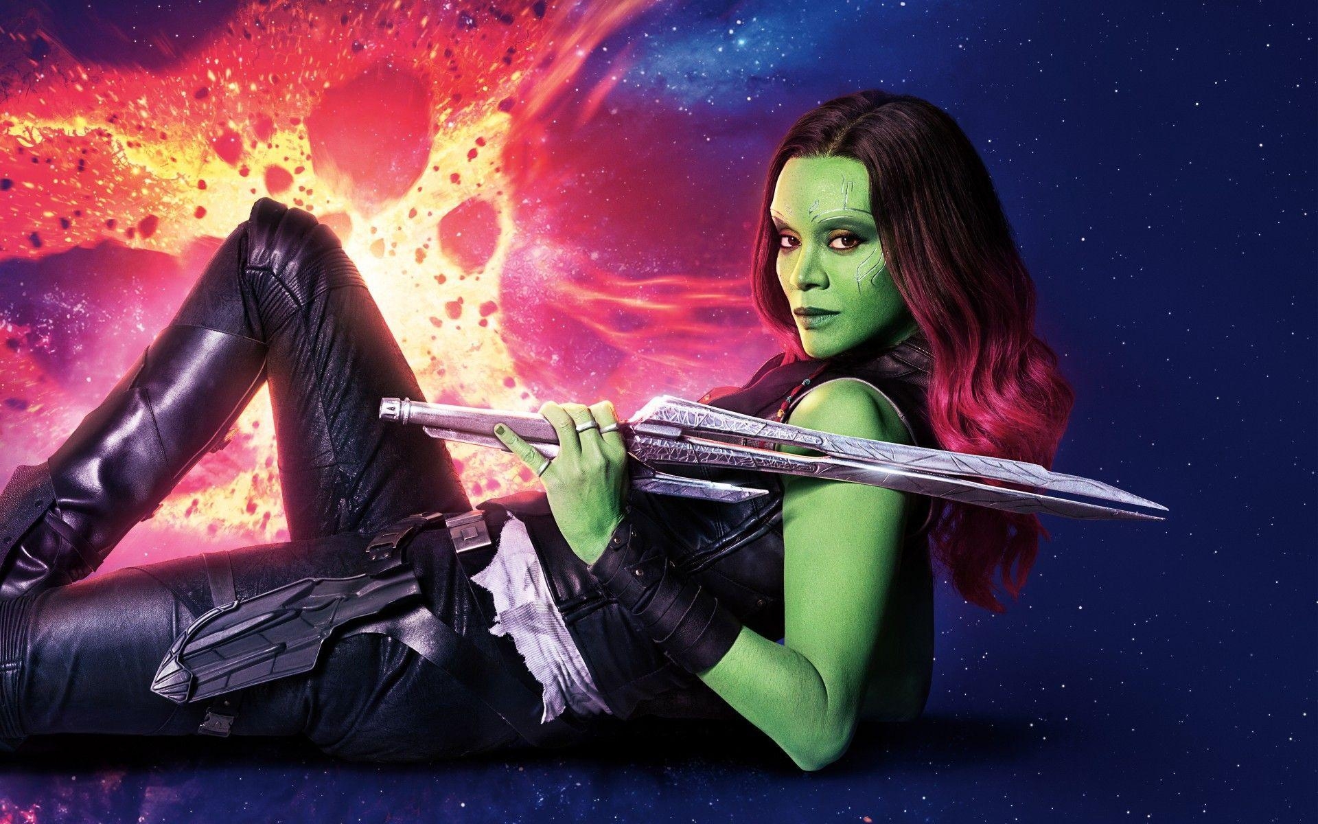 Gamora, Filme, Marvel, Wächter, Science-Fiction, 1920x1200 HD Desktop