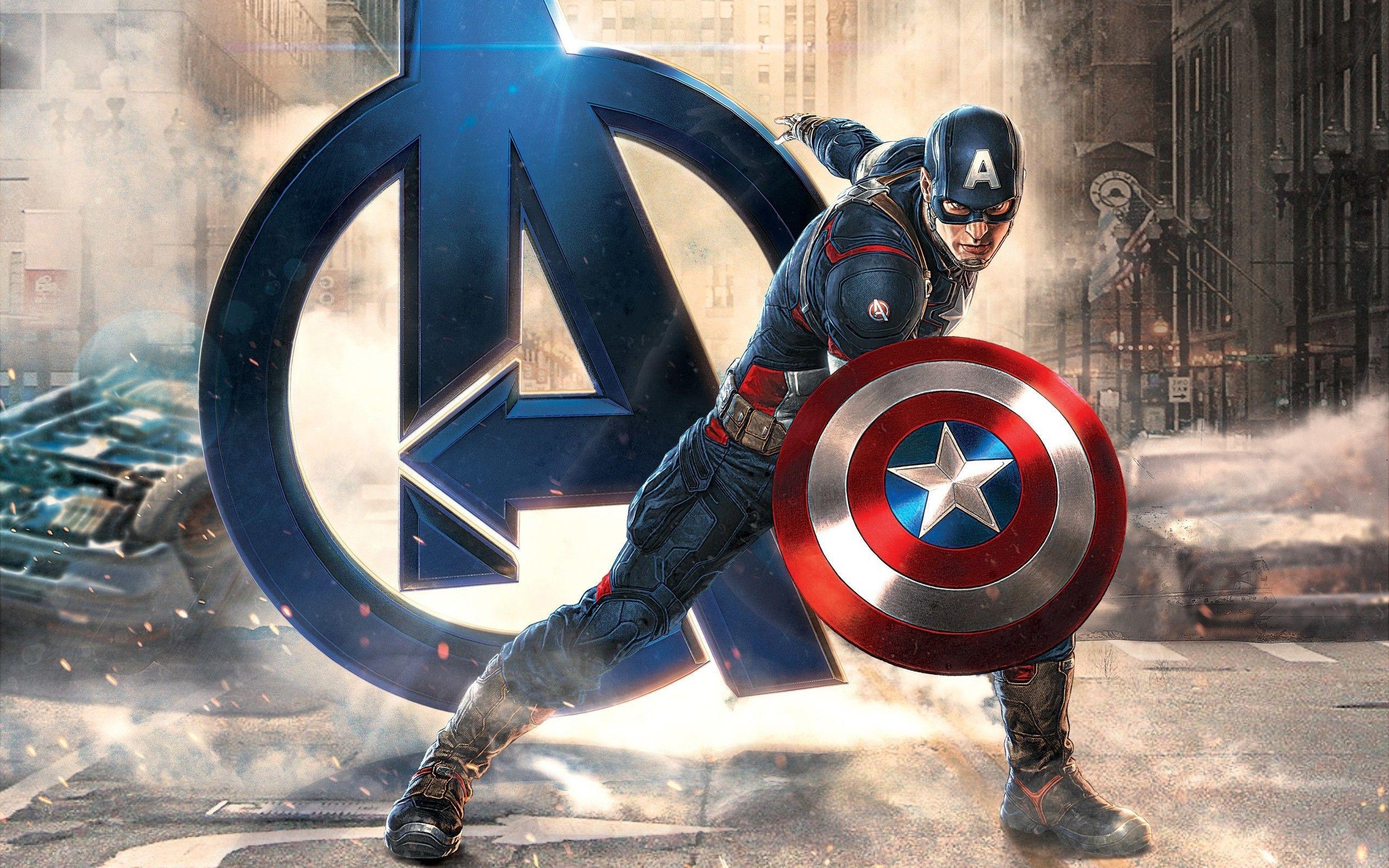 Captain America, Avengers, HD Filme, 4K, Bild, 2560x1600 HD Desktop