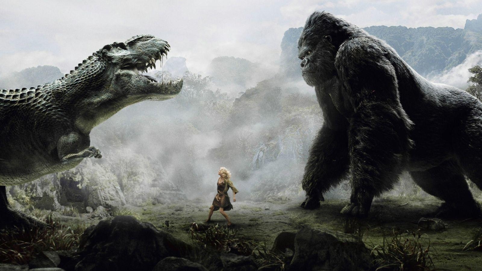 King Kong, HD, Hintergrundbild, Filmklassiker, Abenteuer, 1600x900 HD Desktop