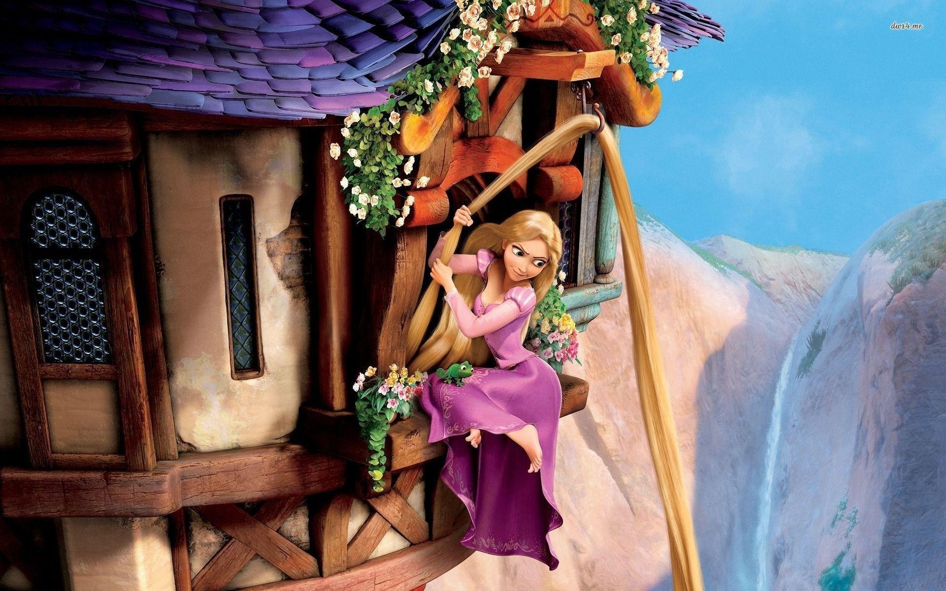 Ultra HD, Tangled, Cartoon, Hintergrund, Disney, 1920x1200 HD Desktop