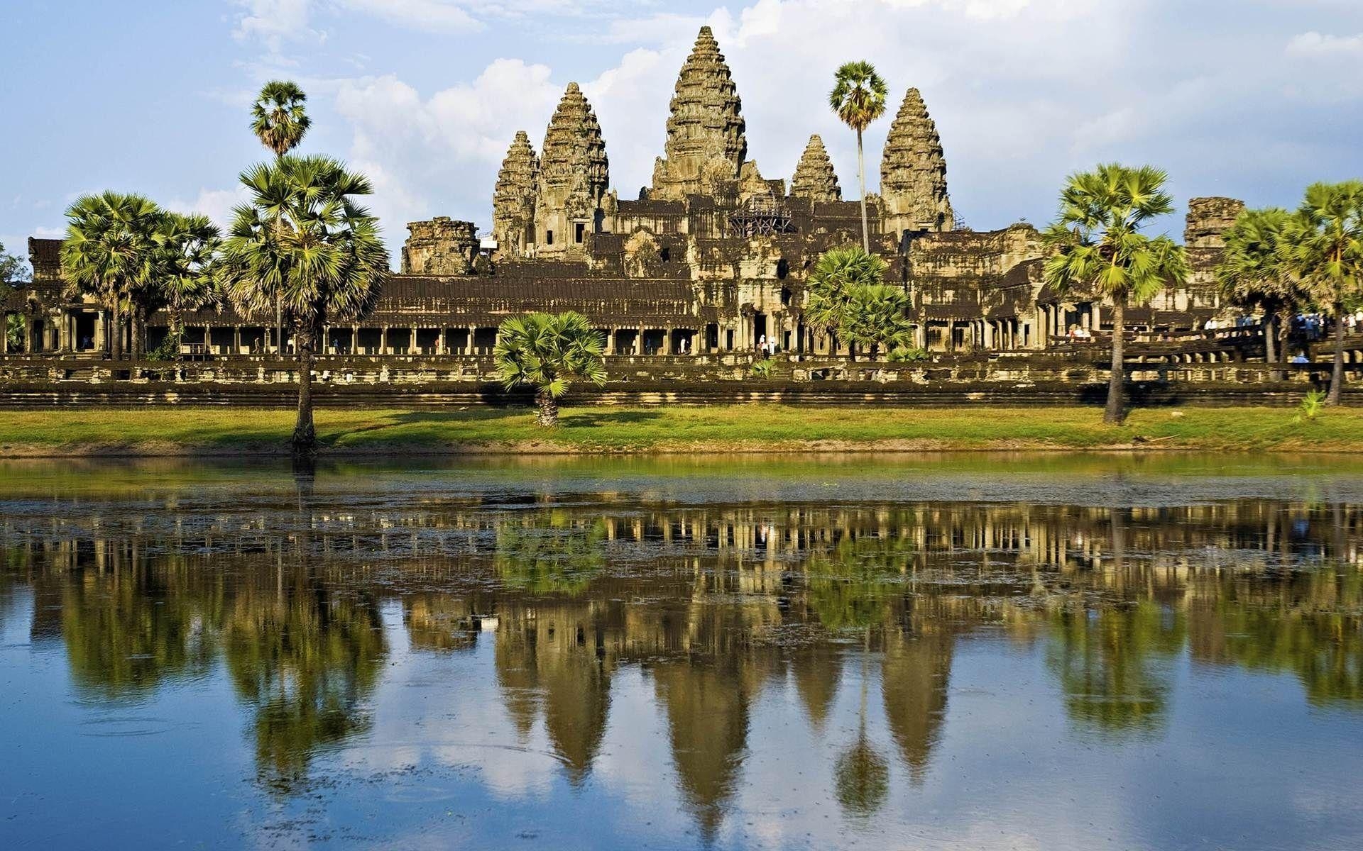 Angkor Wat, Bild, Hintergrund, Kambodscha, Kultur, 1920x1200 HD Desktop